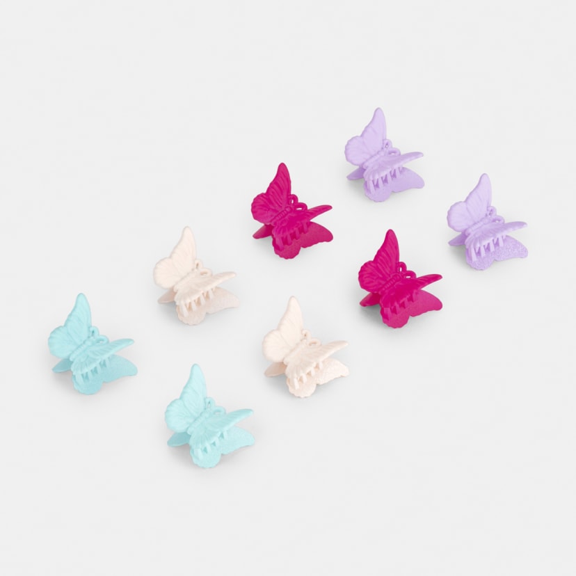 8 Pack Butterfly Clips - Kmart