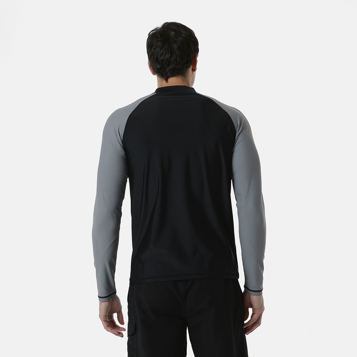 Long Sleeve Contrast Rash Vest Kmart