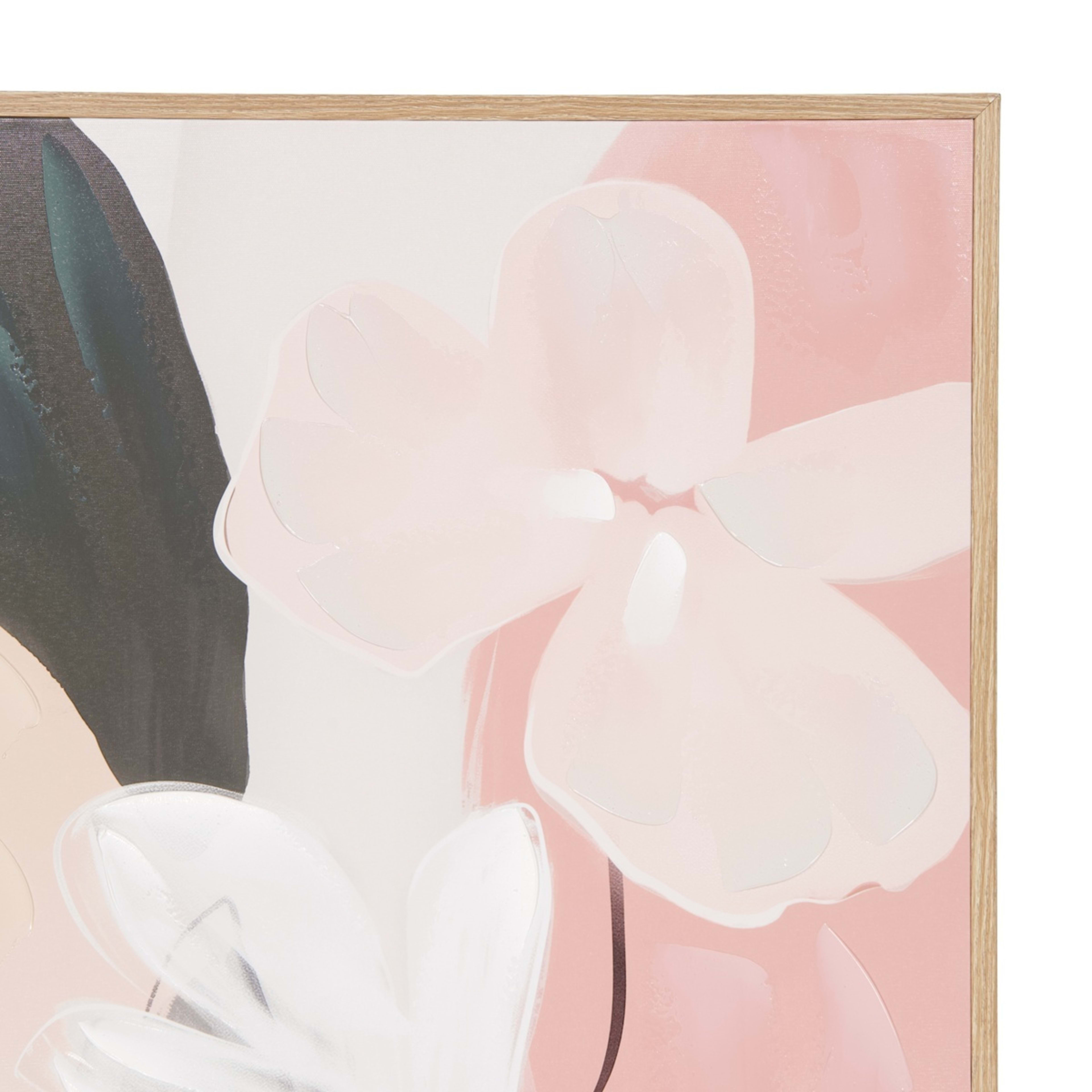 2 Painterly Botanical Framed Canvas, 2 of 5