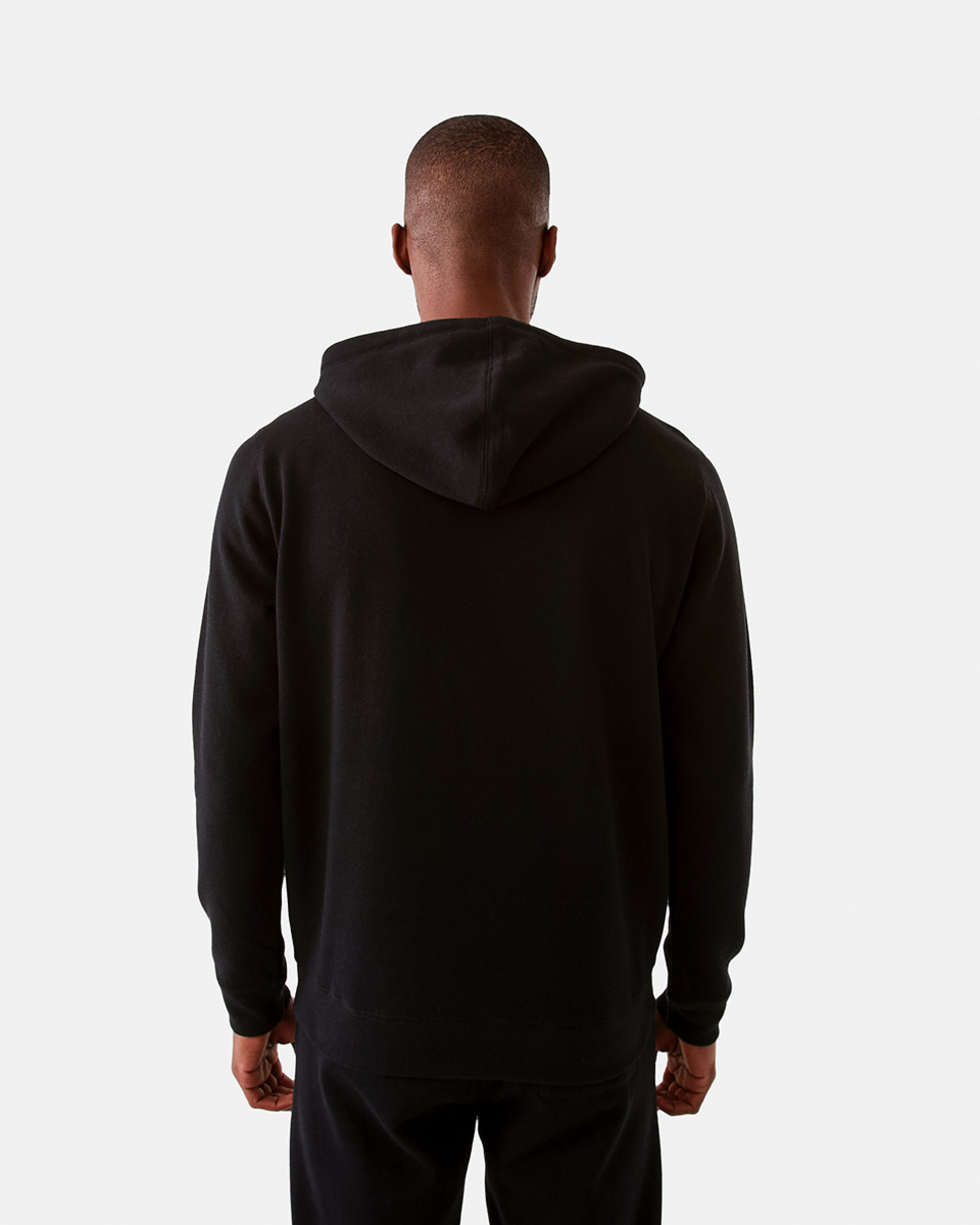 3 Everlast Mens Classic Sport Hoodie Black, 3 of 9