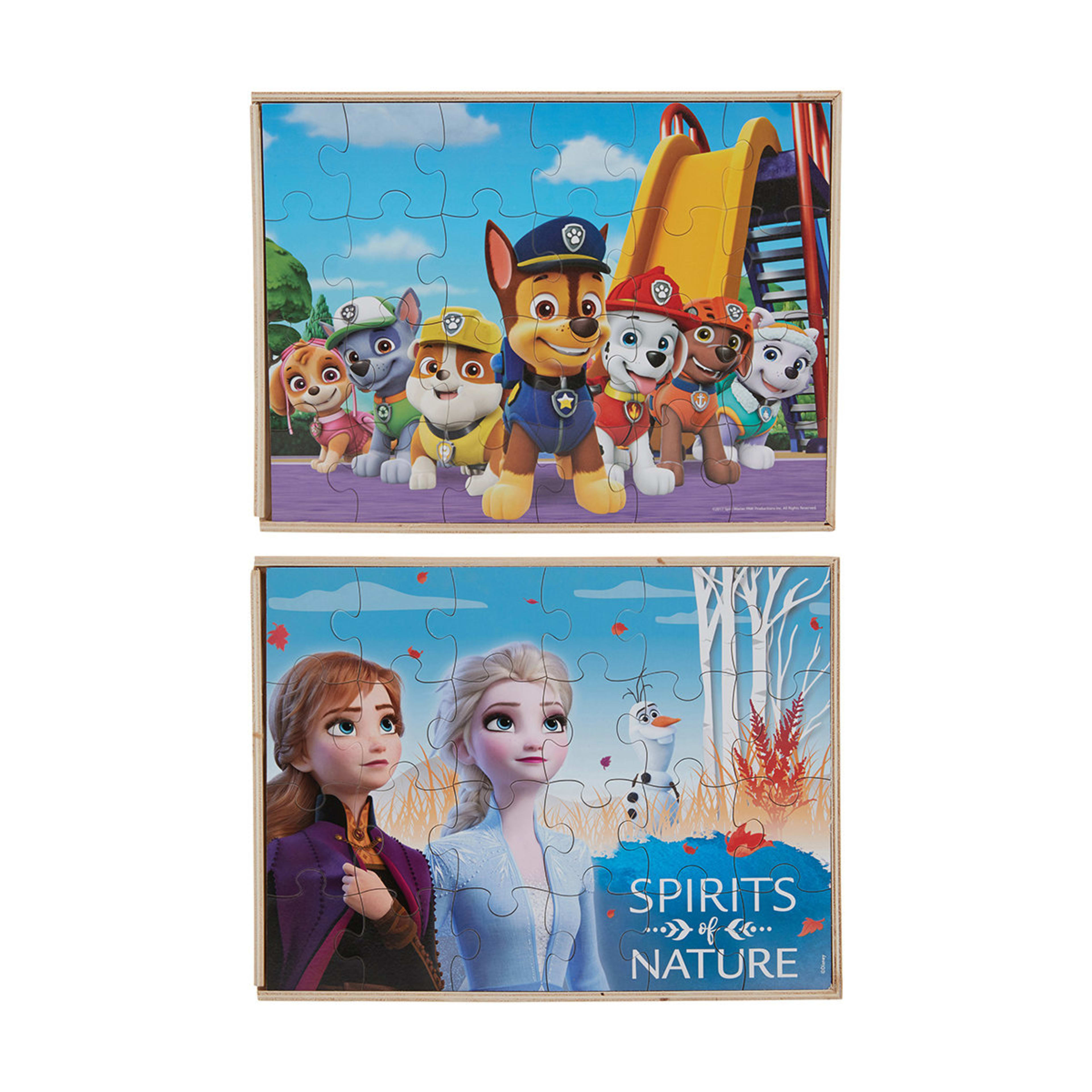 5 Pack Wood Puzzles Assorted Kmart