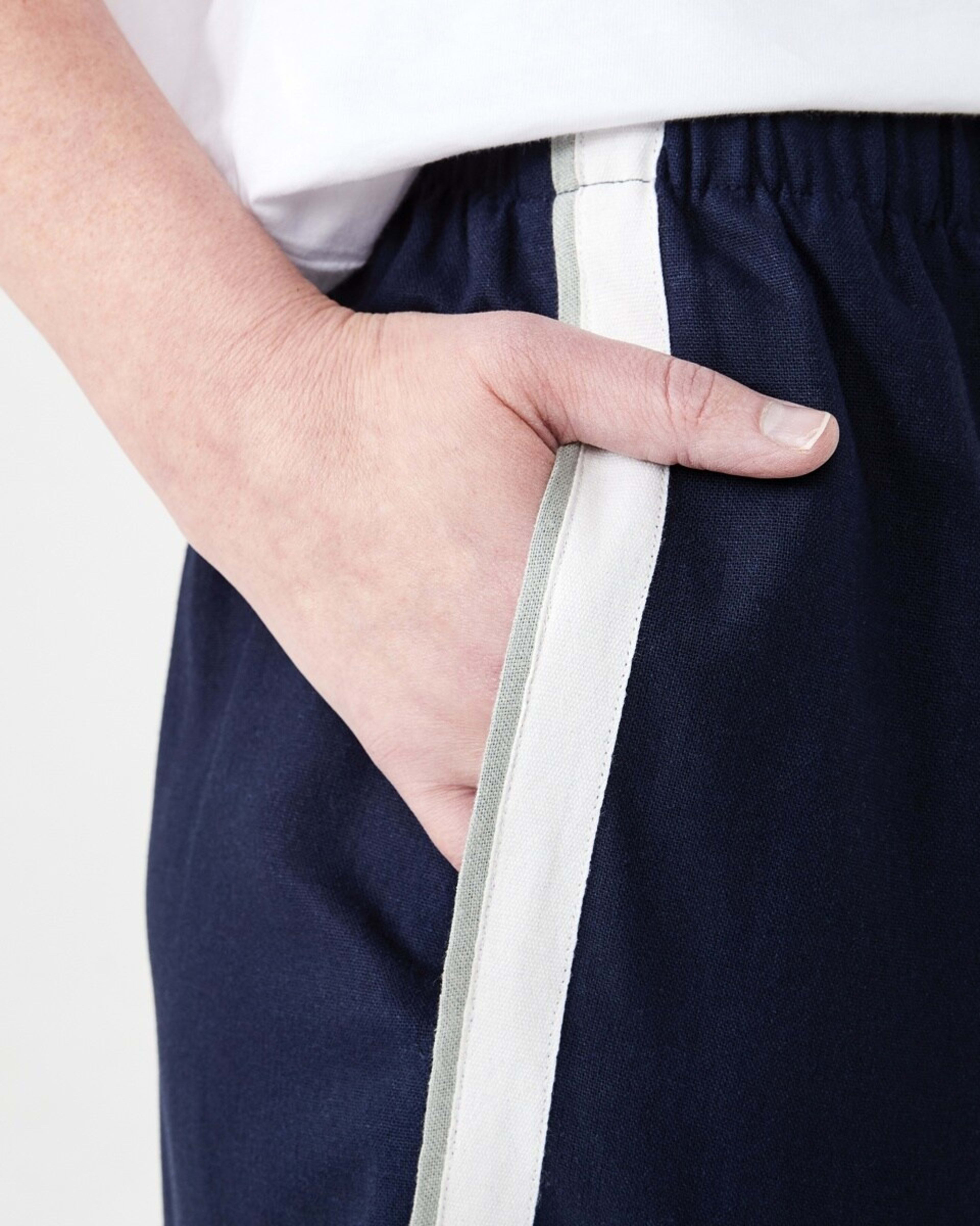 5 Wide Leg Side Tape Pants NAVY BLAZER, 5 of 6