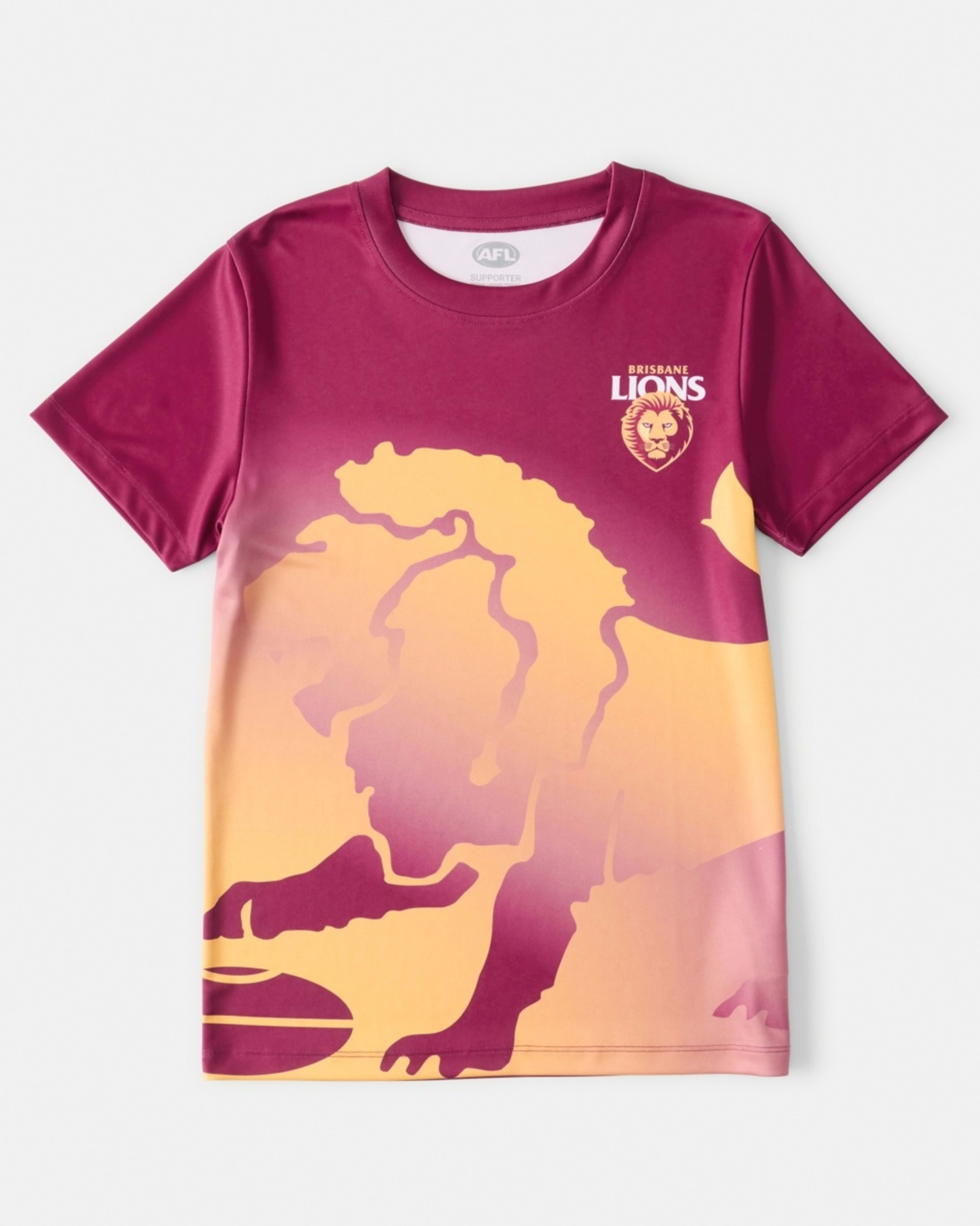 9 Official AFL Kids Training T-shirt Brisbane, 9 of 10