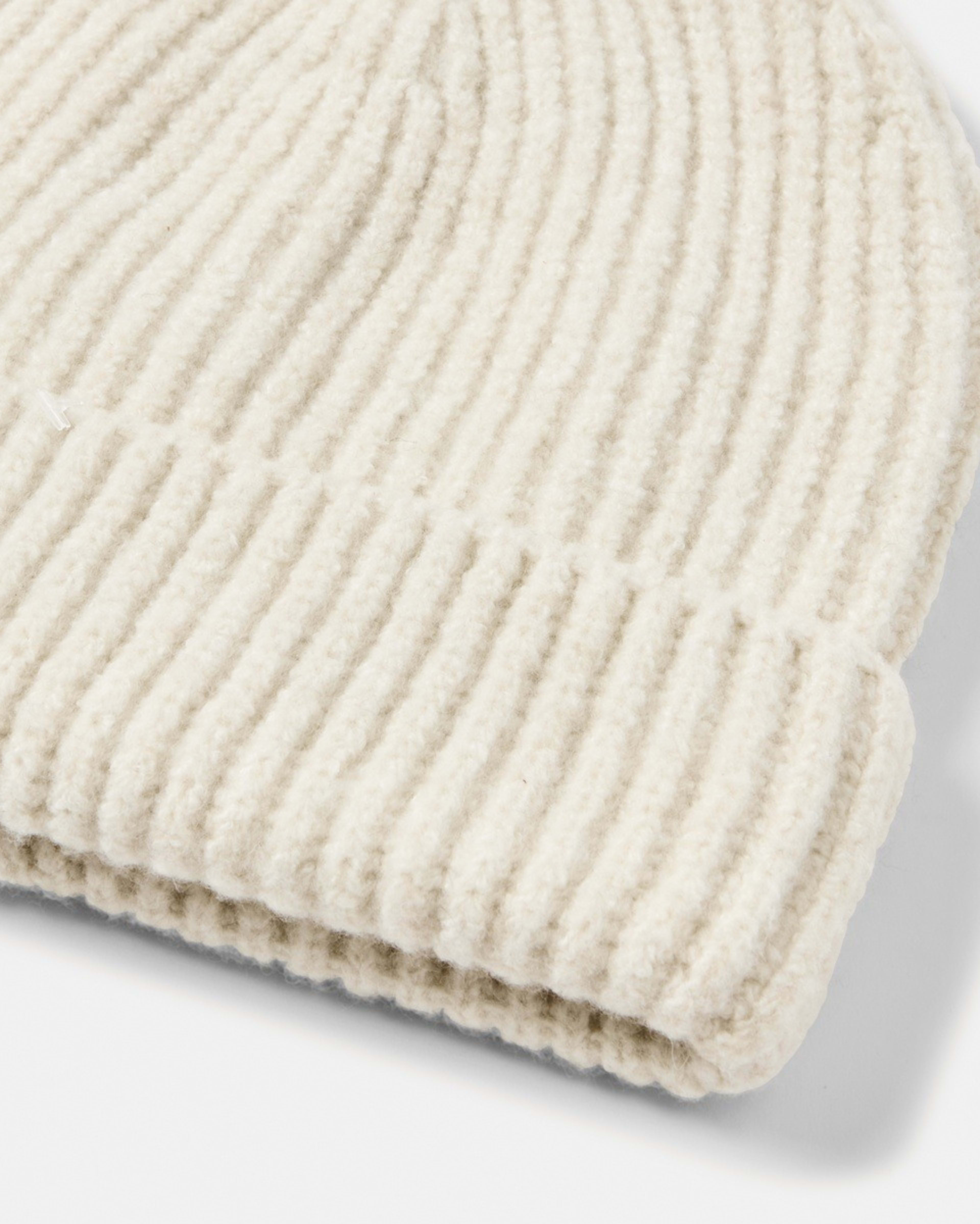 3 Basic Rib Beanie Lt Stone, 3 of 4