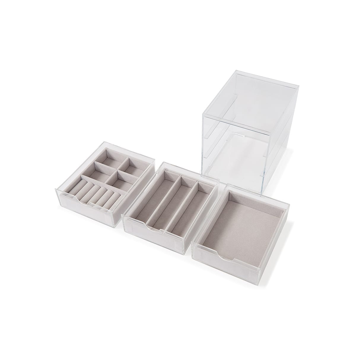 Modular Jewellery Box 3 Drawer Kmart