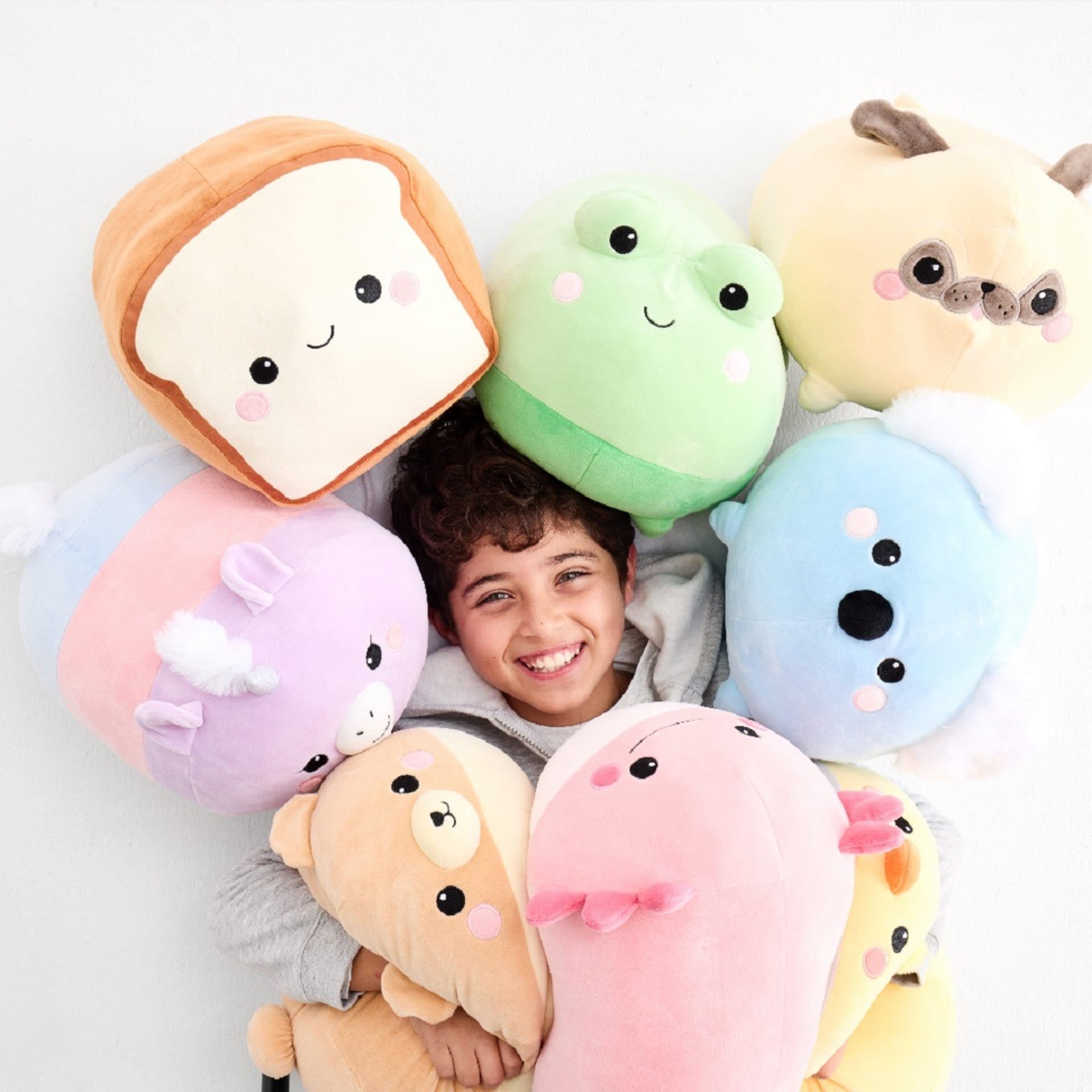 Jumbo Cushy Plush Toy Assorted Kmart