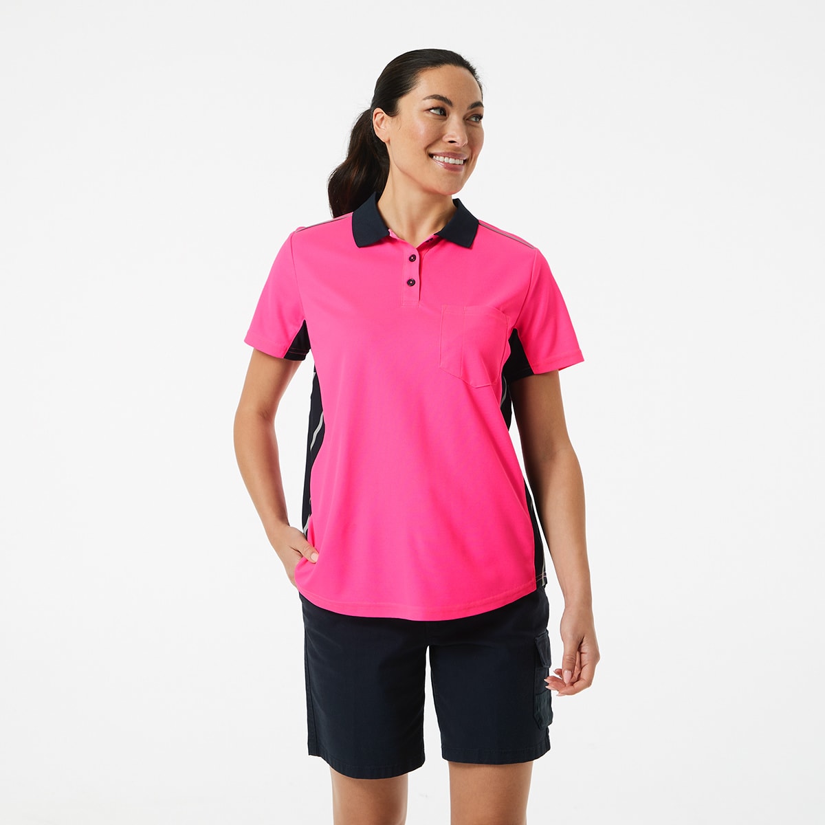 White polo shirt store womens kmart