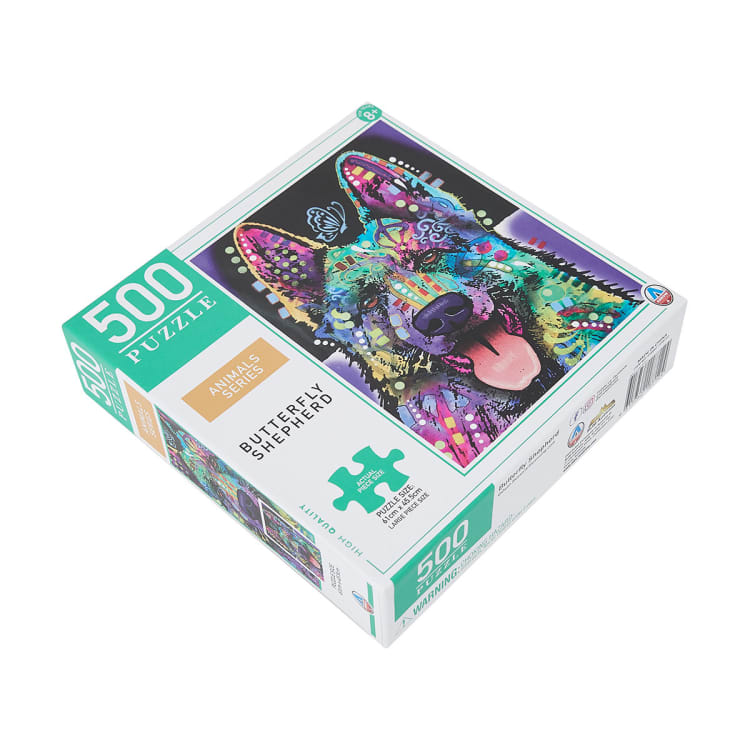 500 Piece Animals Puzzle Assorted Kmart