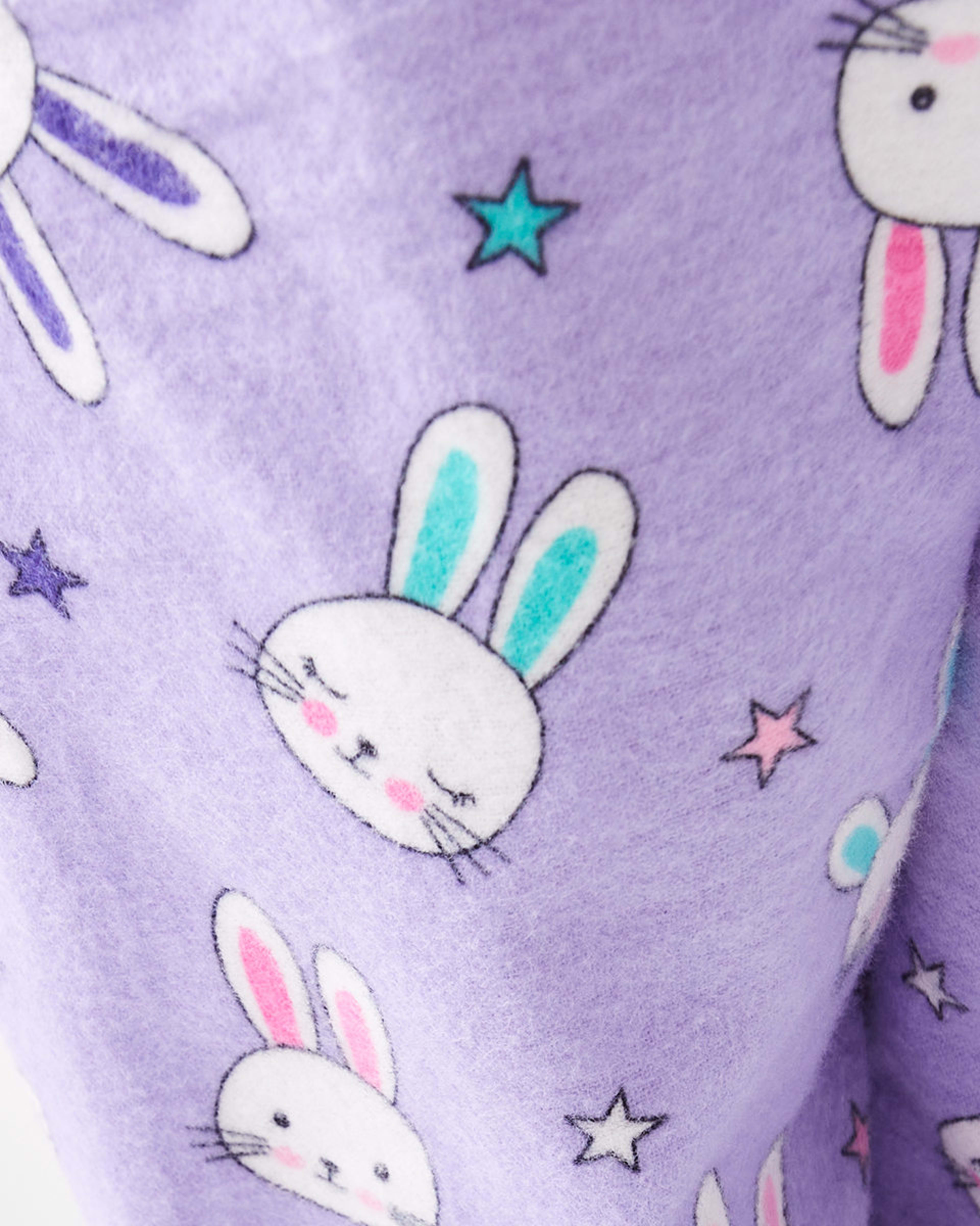 5 Flannelette Pyjama Set Bunny, 5 of 9