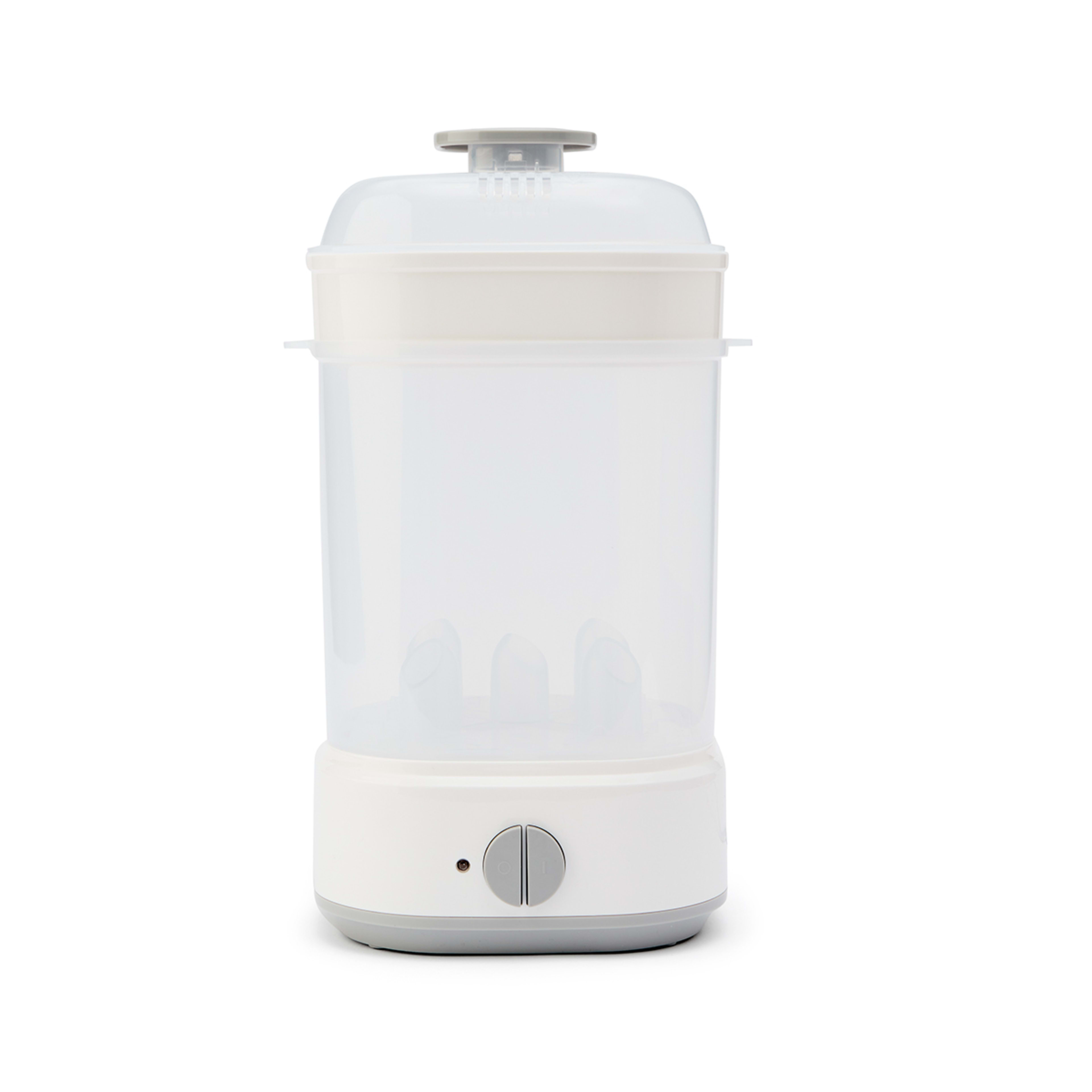 4 Electric Steam Bottle Steriliser - White and Grey, 4 of 10