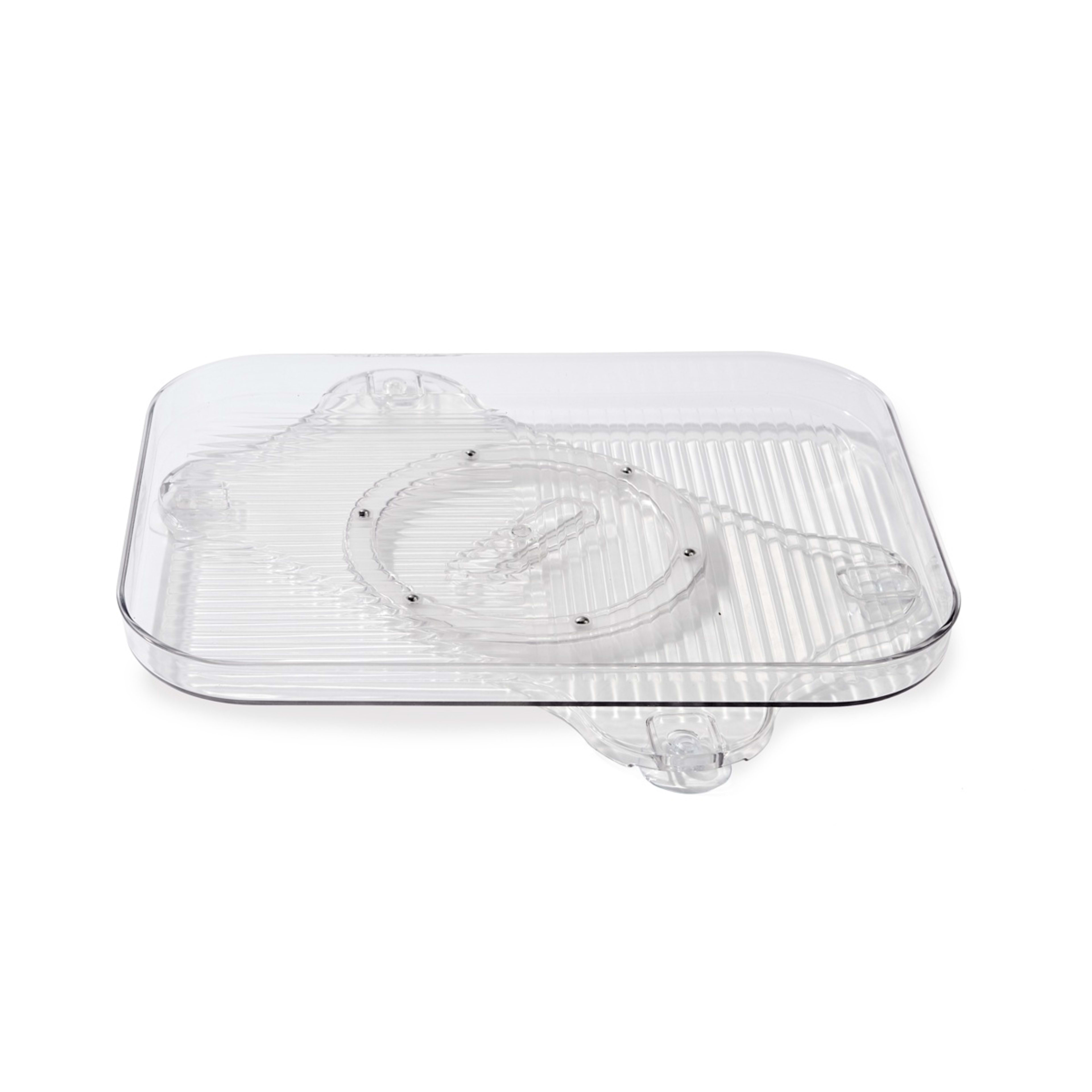 4 Clear Rectangular Turntable, 4 of 10