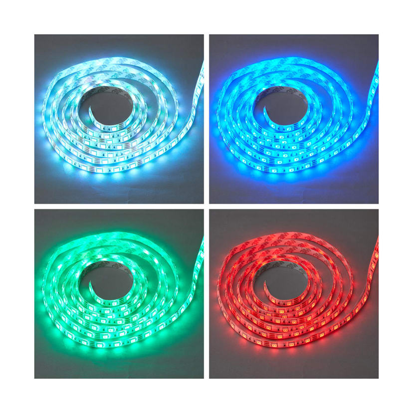 LED Strip Light 3m Black Kmart