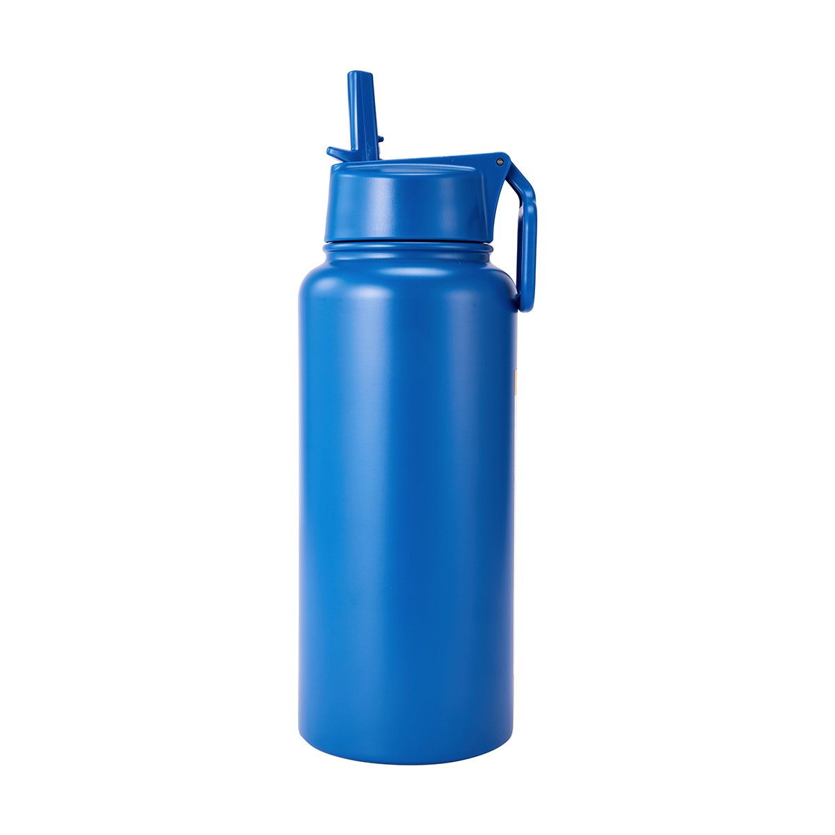 960ml Blue Double Wall Insulated Cylinder Drink Bottle Kmart NZ