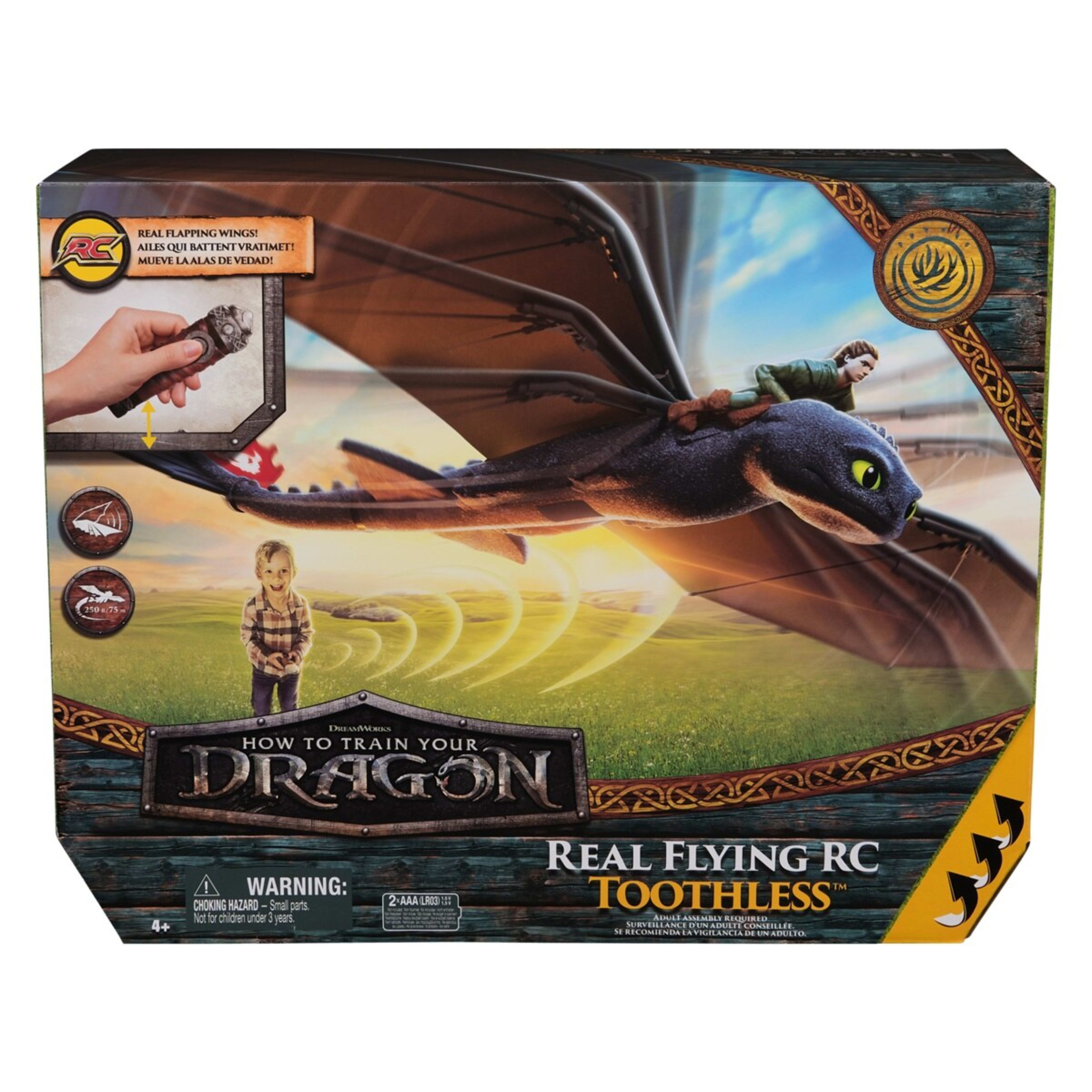 1 How To Train Your Dragon Real Flying Remote Control Toothless Action Figure