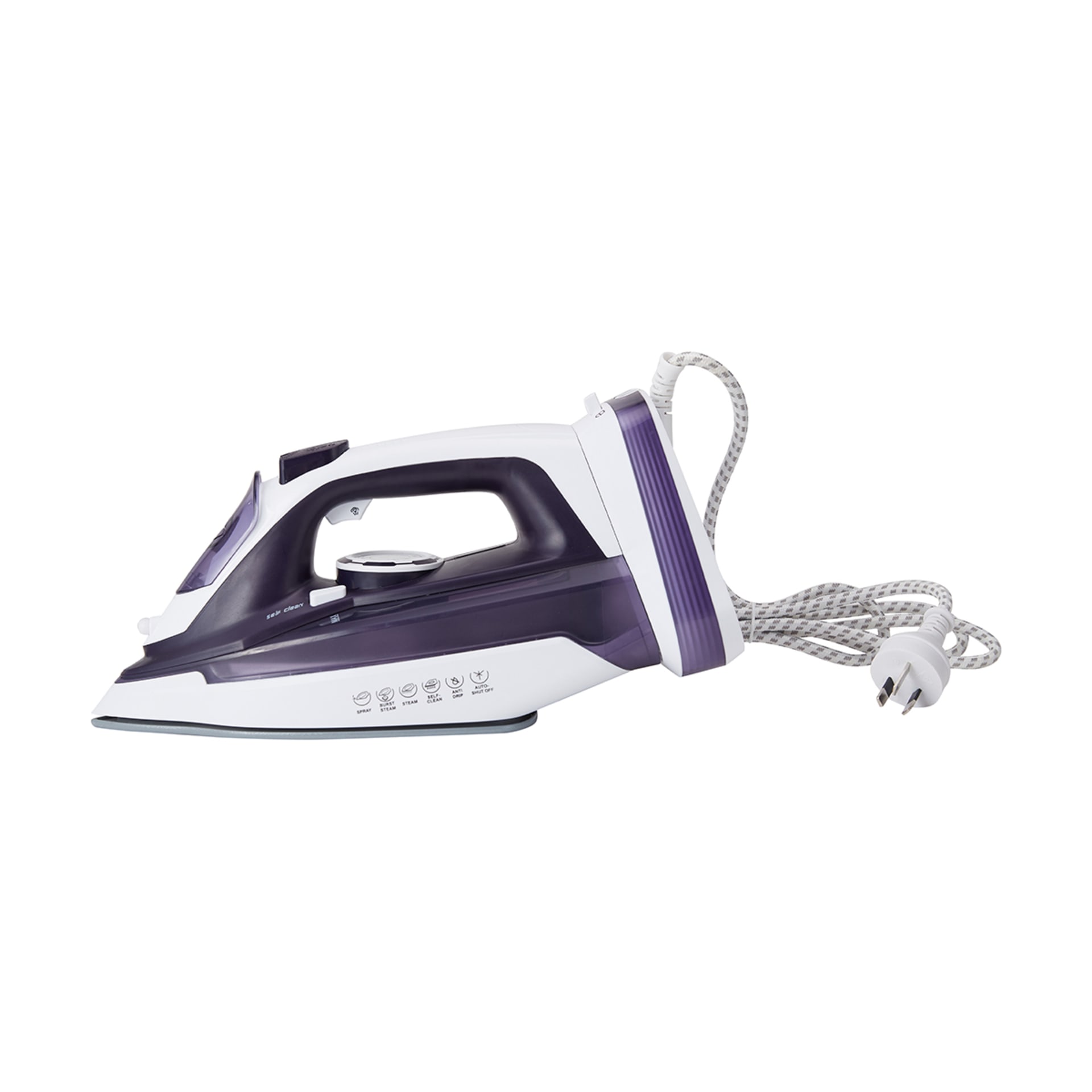 Cordless Steam Iron Grey Kmart
