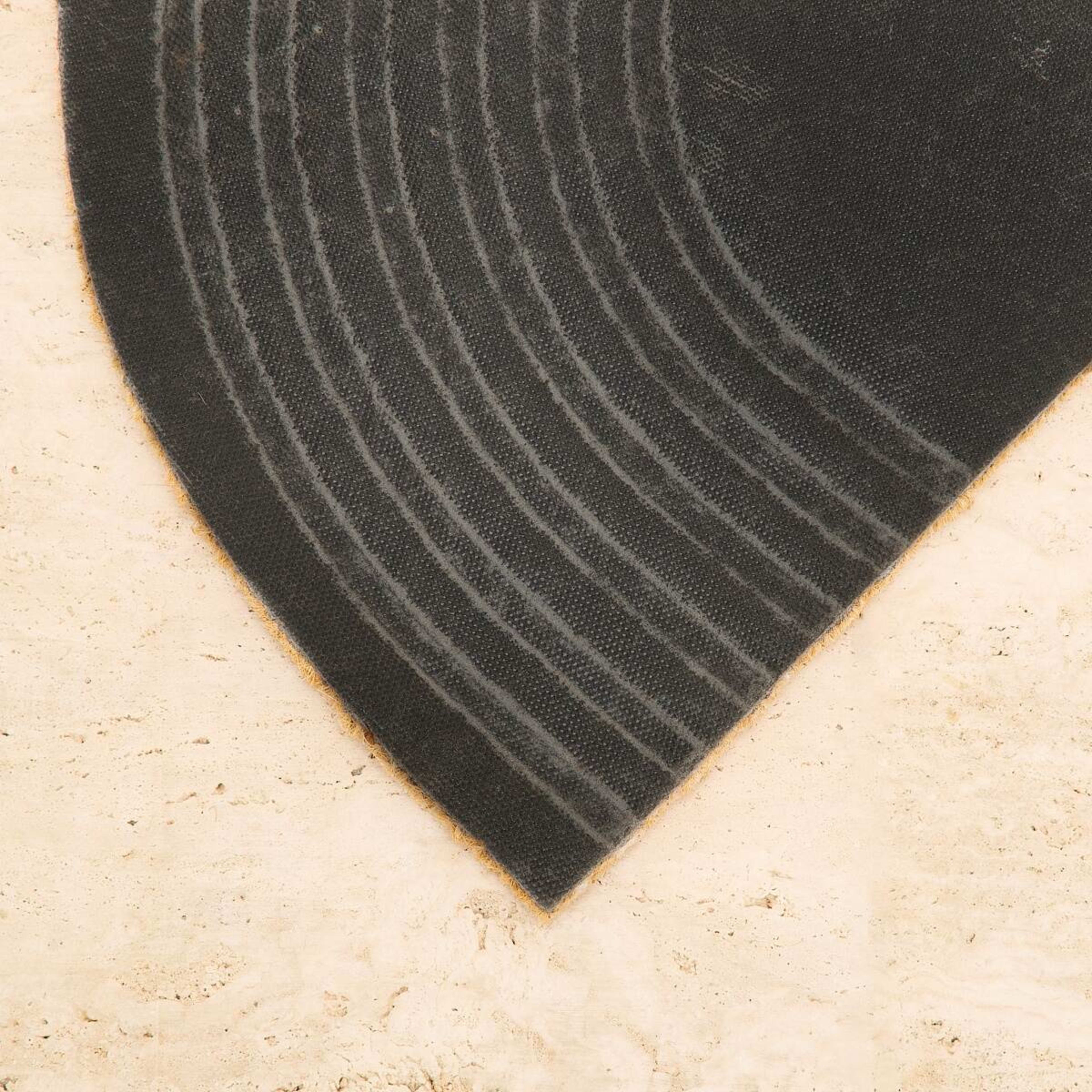 3 Embossed Semi Circle Door Mat, 3 of 5