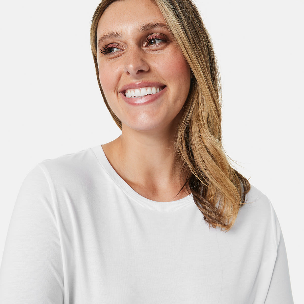 Long Sleeve Cotton Modal T shirt Kmart long-sleeve-cotton-modal-t-shirt-kmart