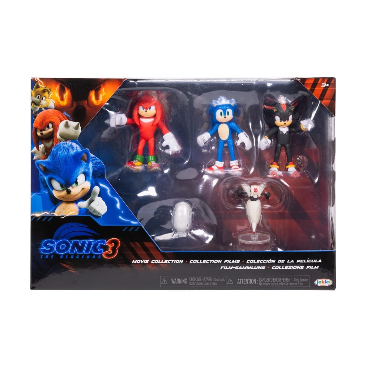 6cm Sonic the Hedgehog 3 Movie Collection Pack Kmart