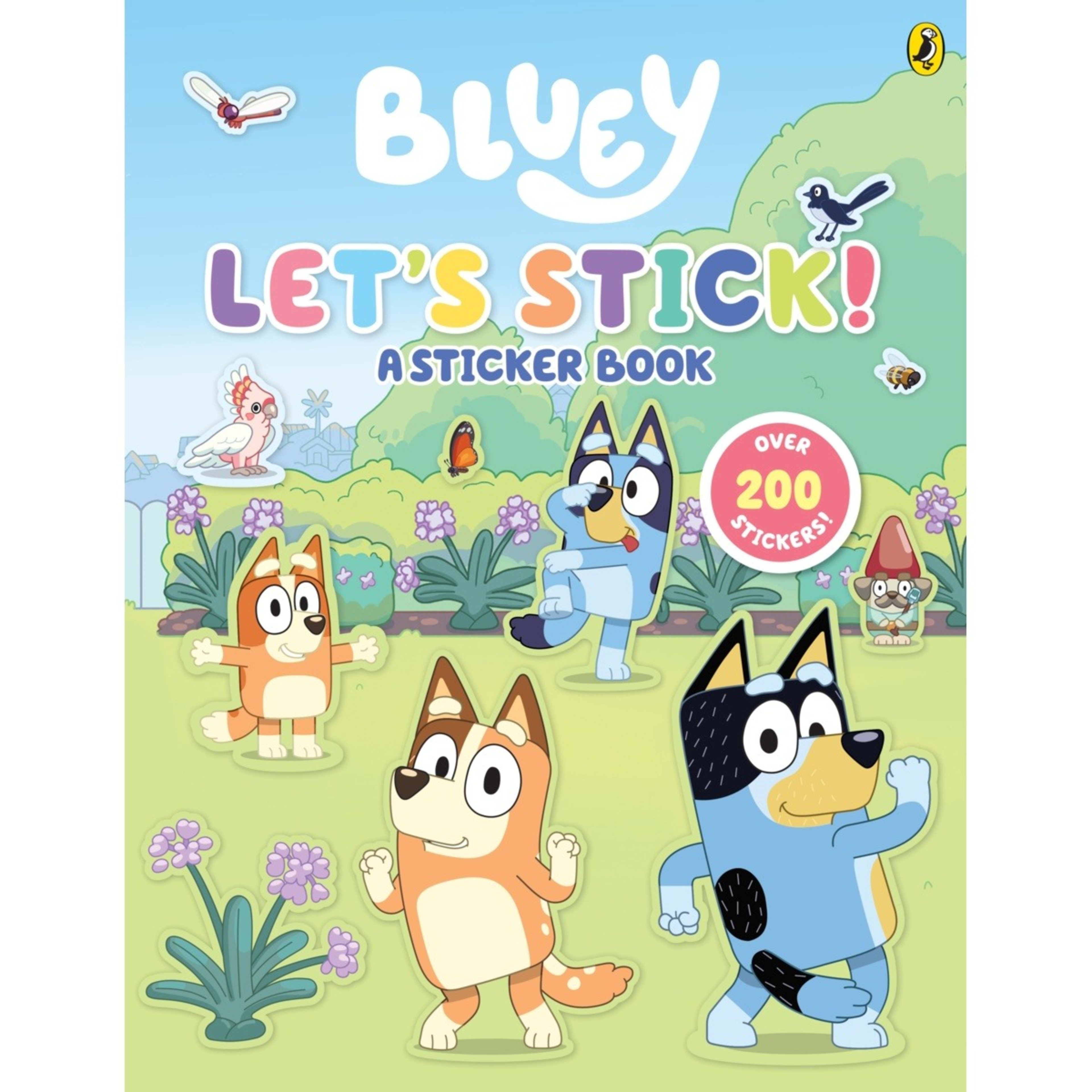 1 Bluey: Let's Stick! A Sticker Book