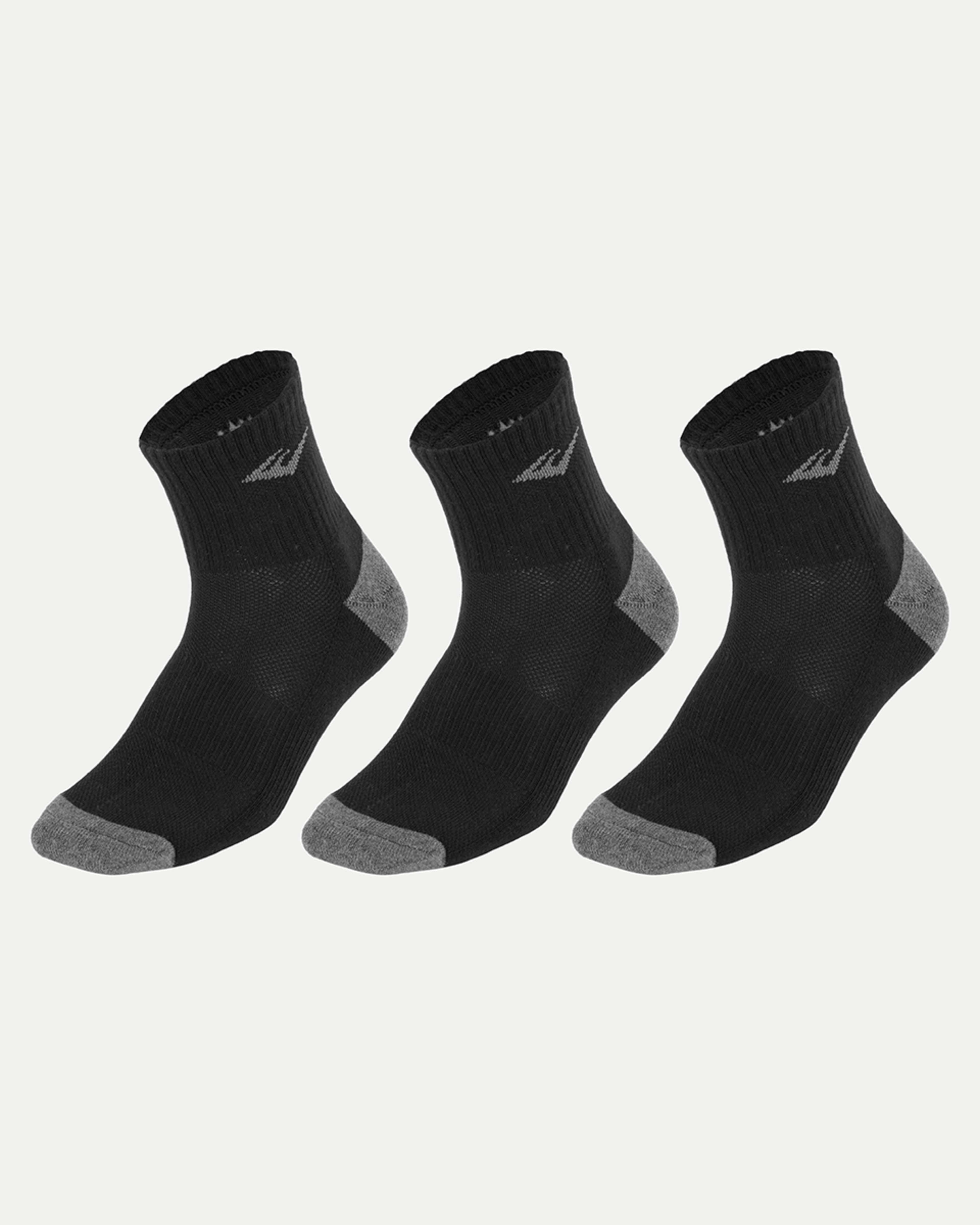 3 Pack Active Everlast Mens Quarter Crew Socks Kmart