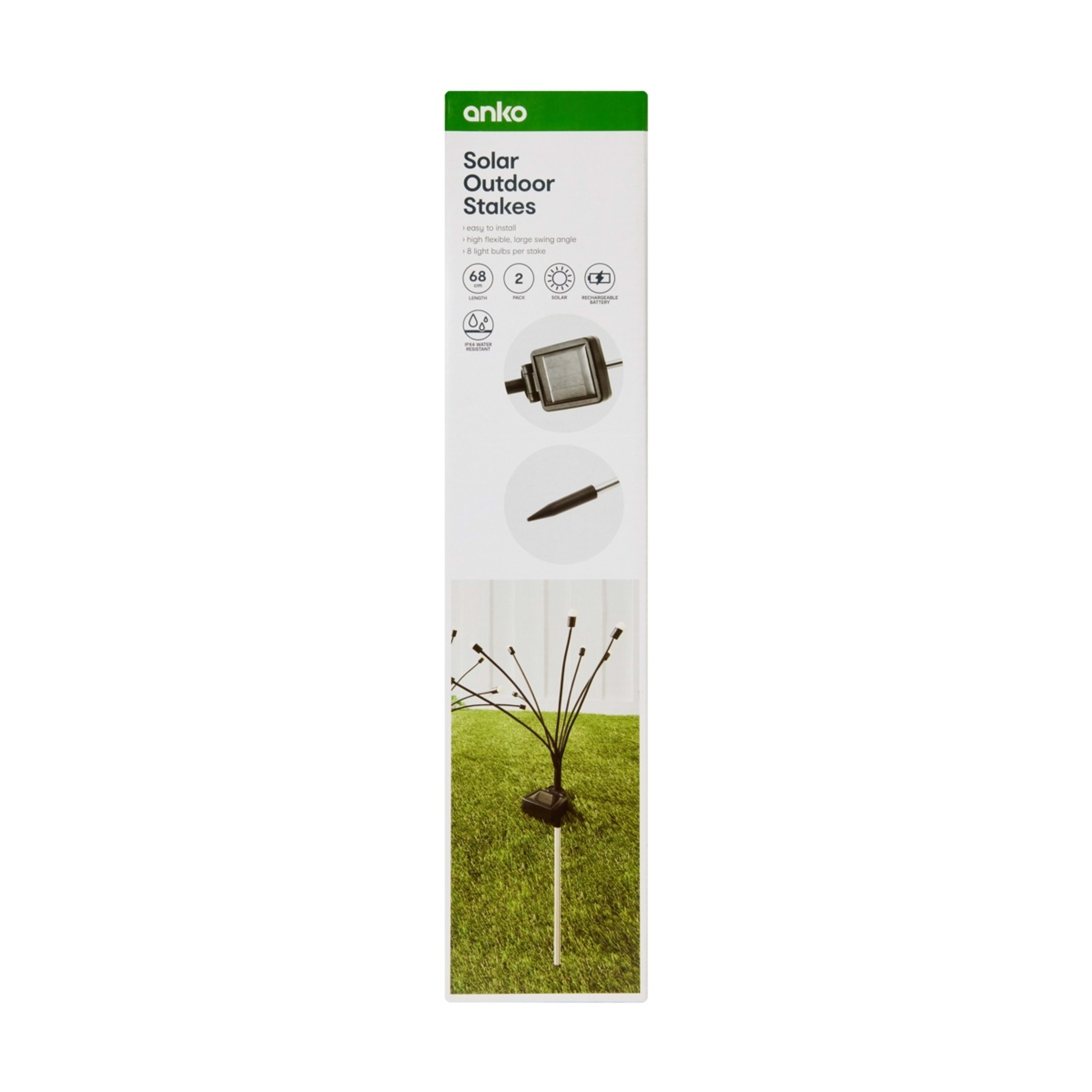 8 2 Pack Solar Outdoor Stakes, 8 of 8