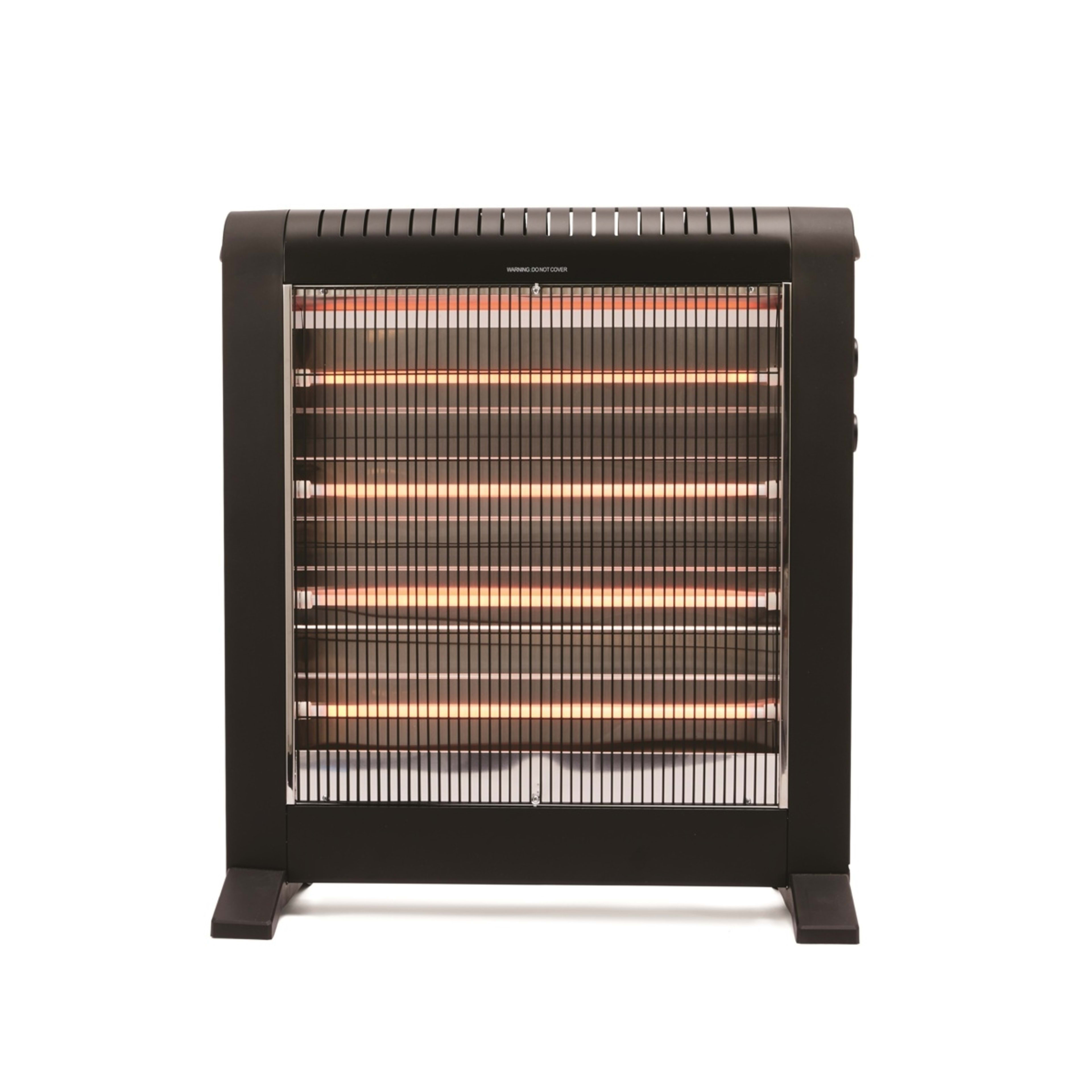 3 Radiant Heater - Black, 3 of 9