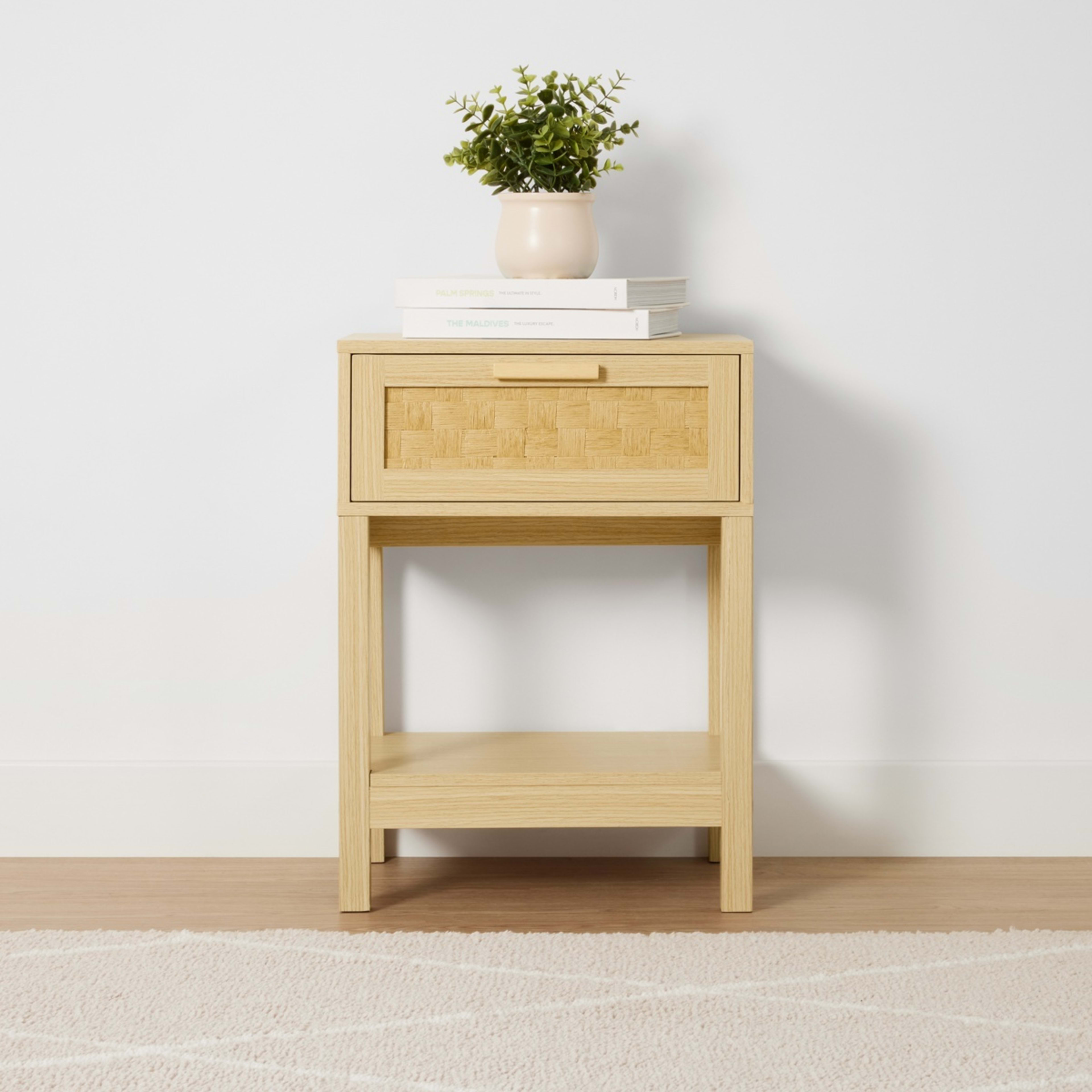 1 Addison Drawer Bedside Table