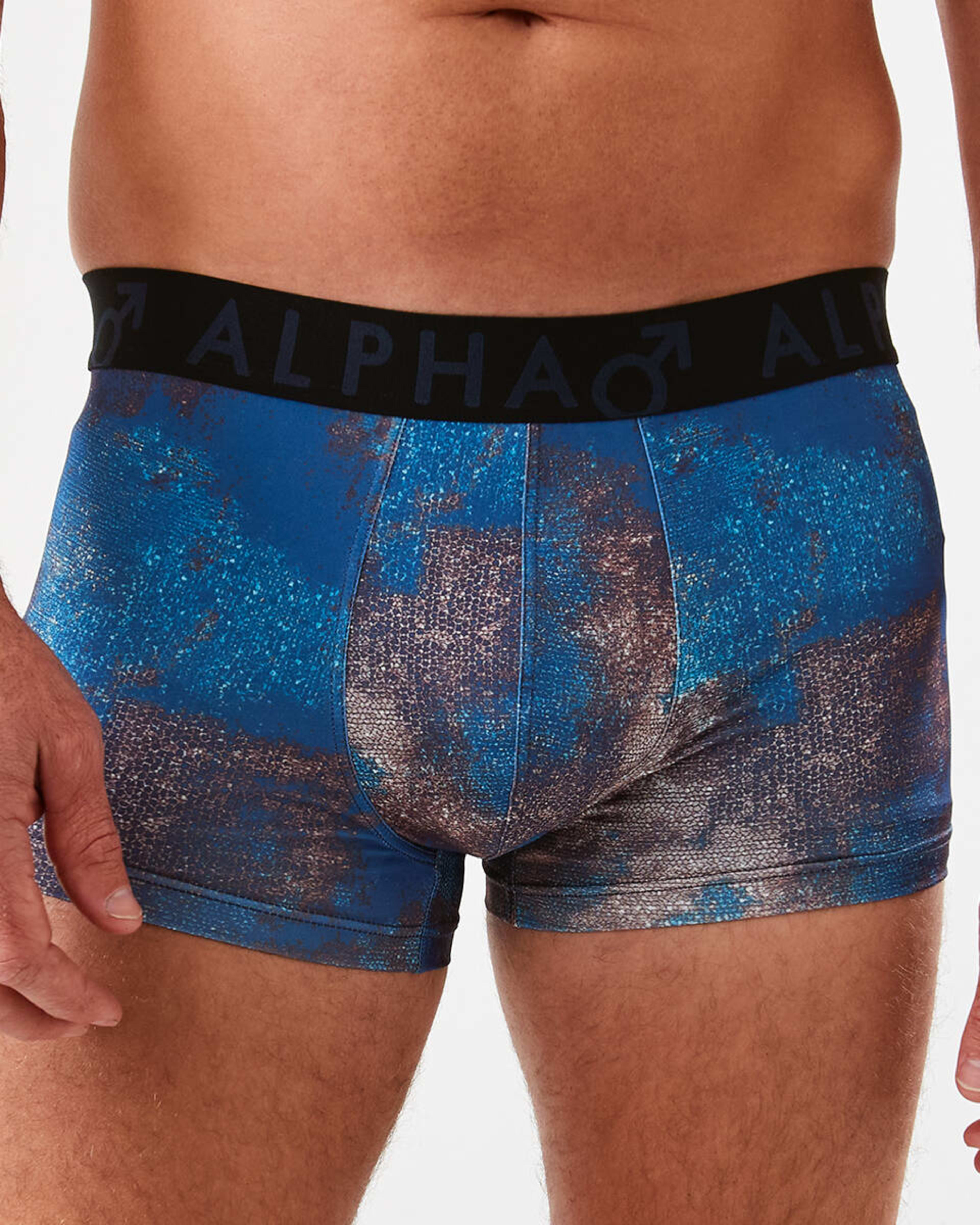 4 3 Pack Microfibre Trunks OLD MOSAIC MULTI, 4 of 8