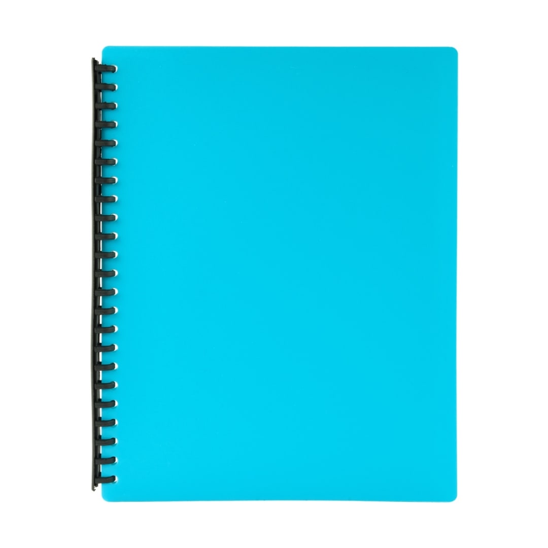 A4 Display Folder Teal Kmart