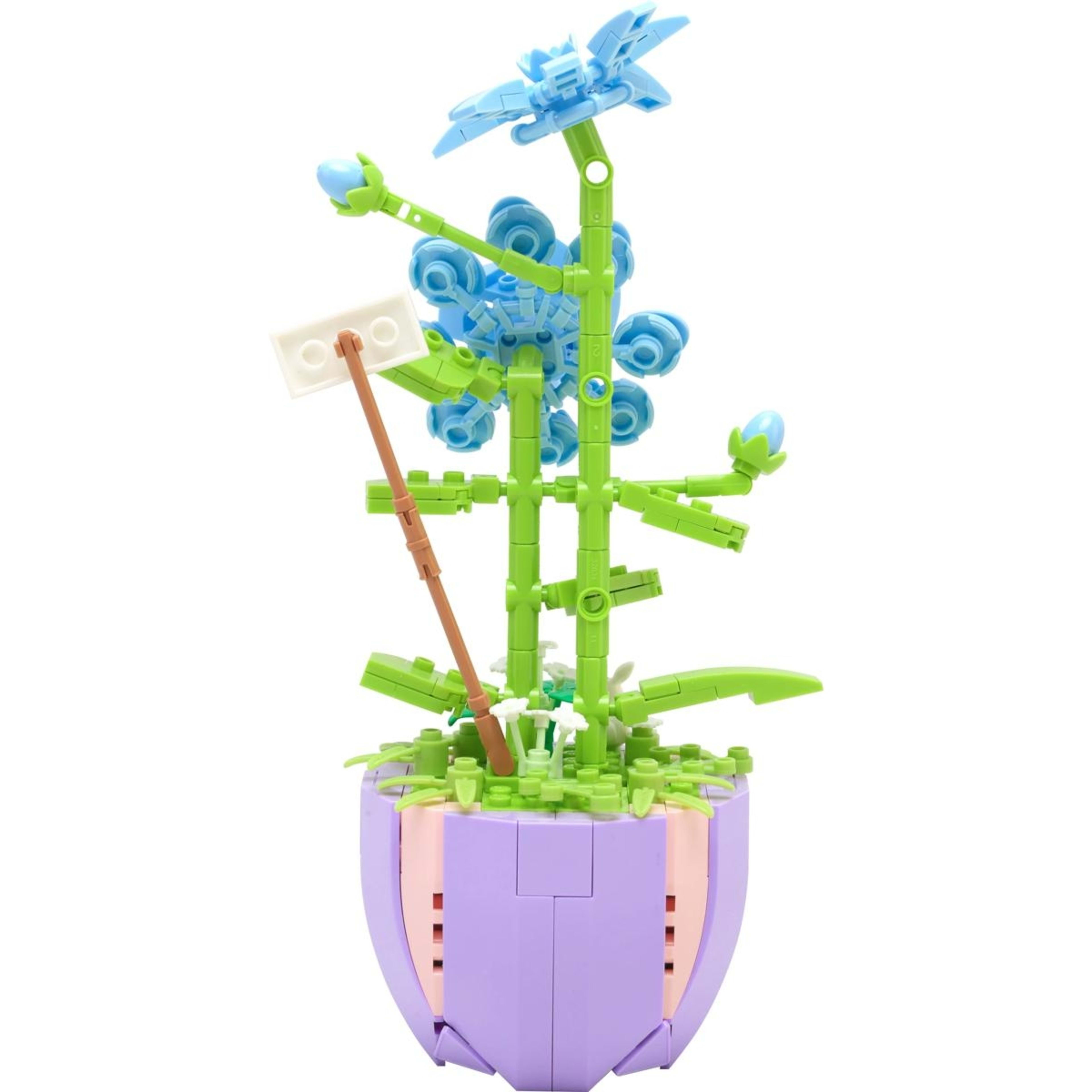 8 Mini Blocks Flower Series: Flower Pot - Assorted, 8 of 9