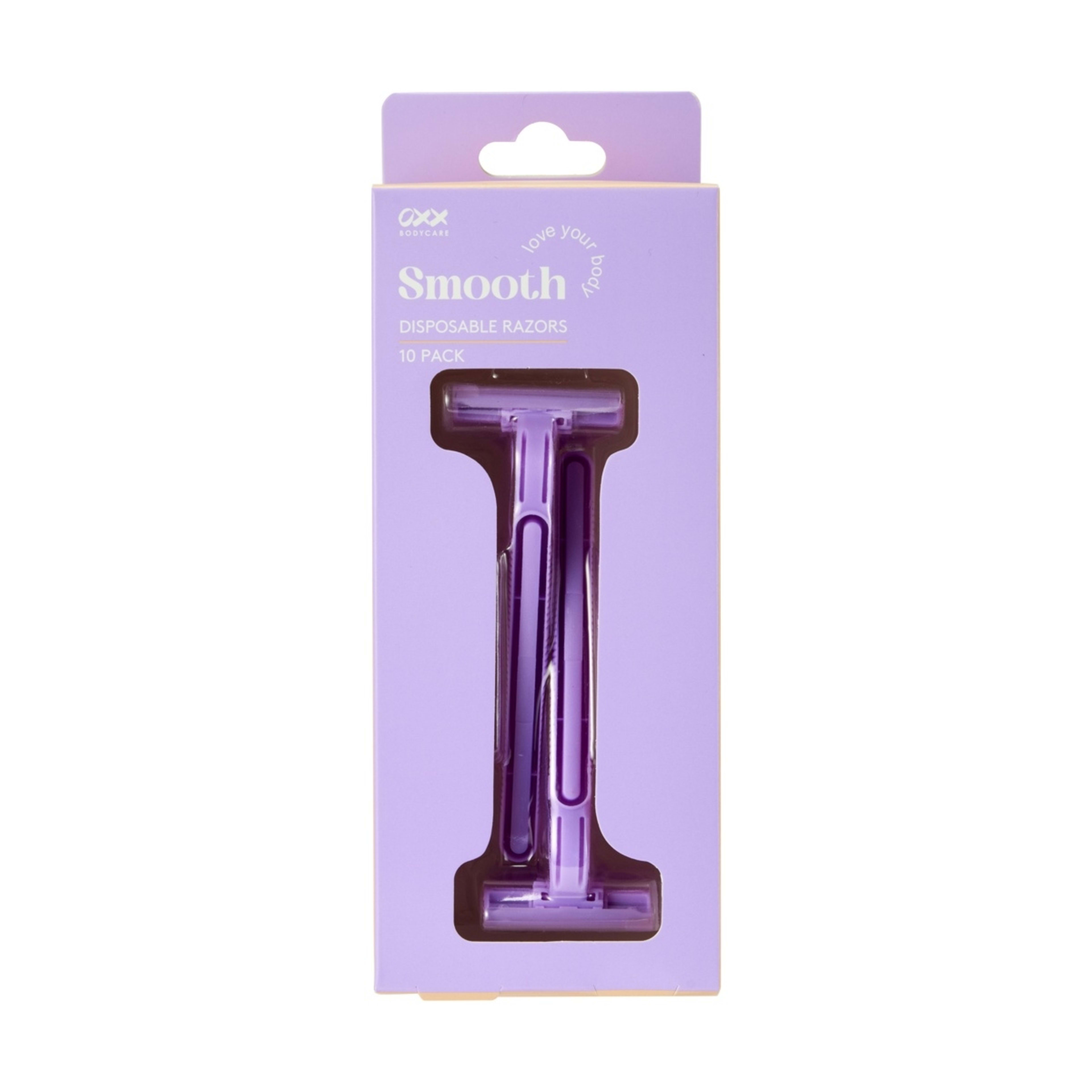 1 OXX Bodycare 10 Pack Smooth Disposable Razors