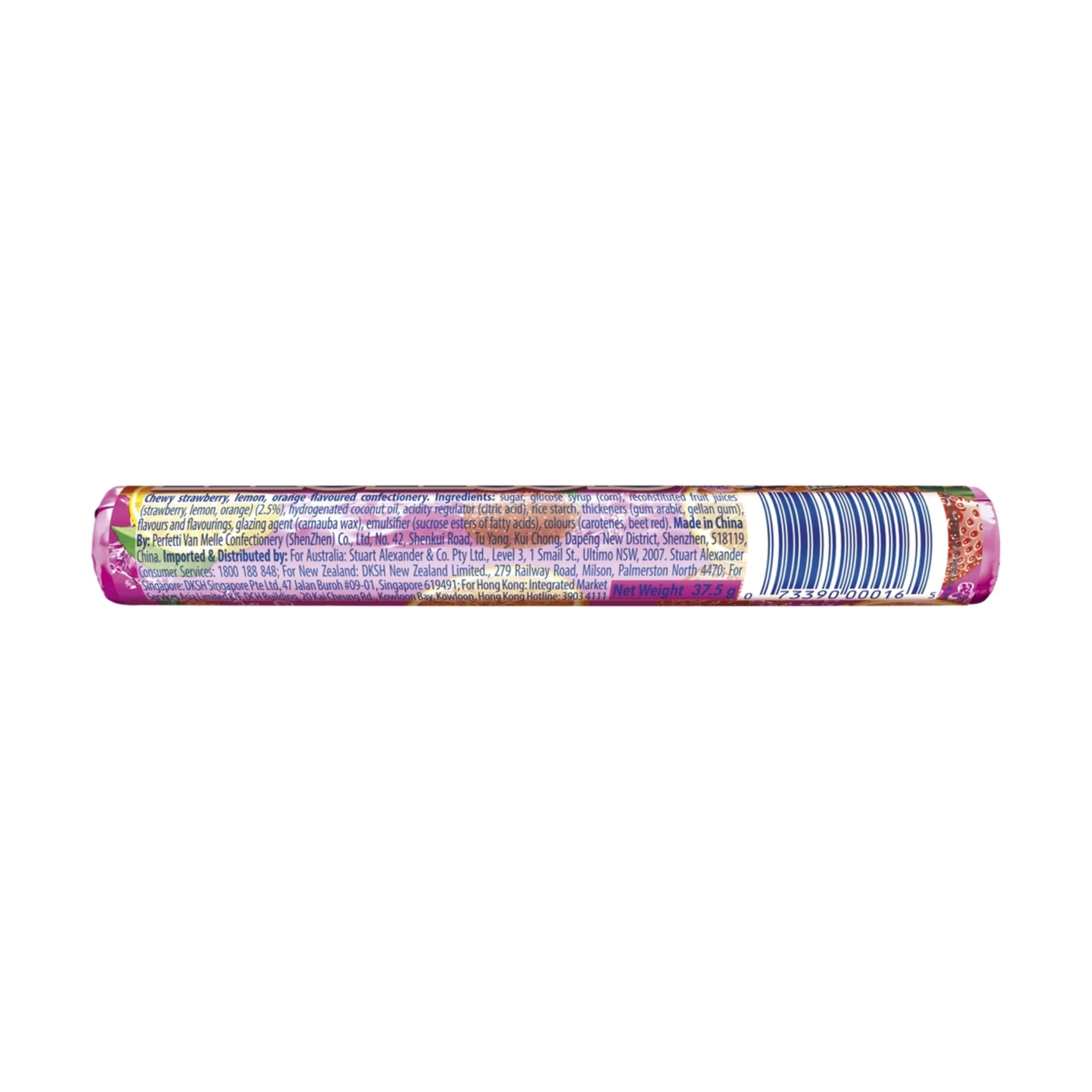 2 Mentos Candy Fruit Roll Chewy Dragees 37.5g, 2 of 4
