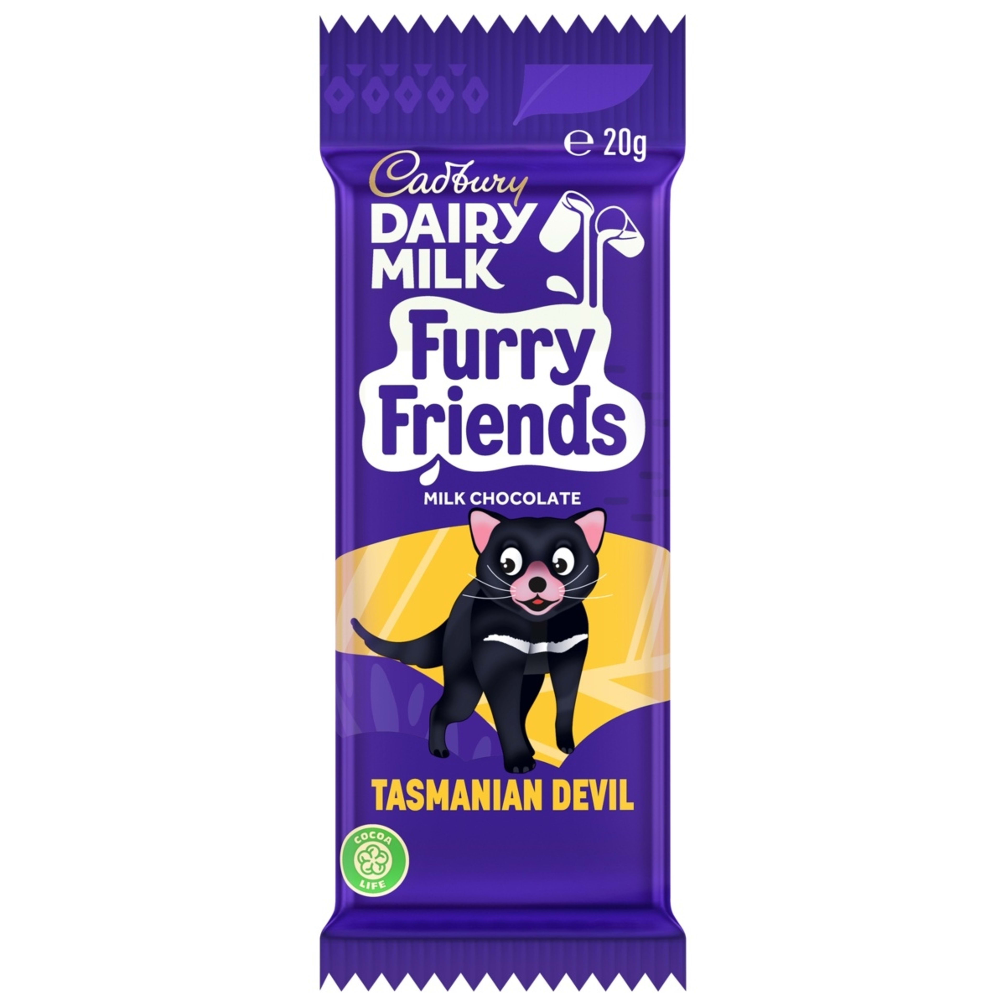 6 5 Piece Cadbury Dairy Milk Furry Friends Milk Chocolate 100g, 6 of 8