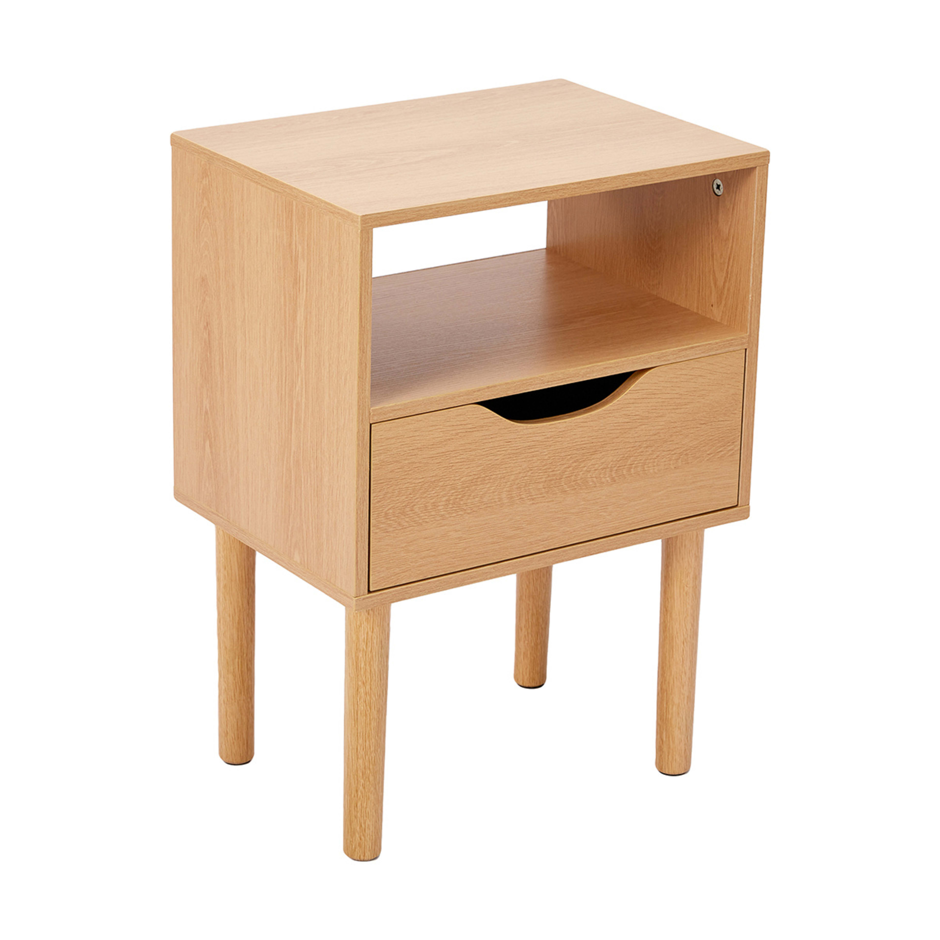 Oak Look Bedside Table Kmart