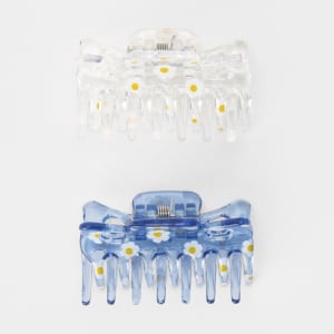 2 Pack Daisy Claw Hair Clips