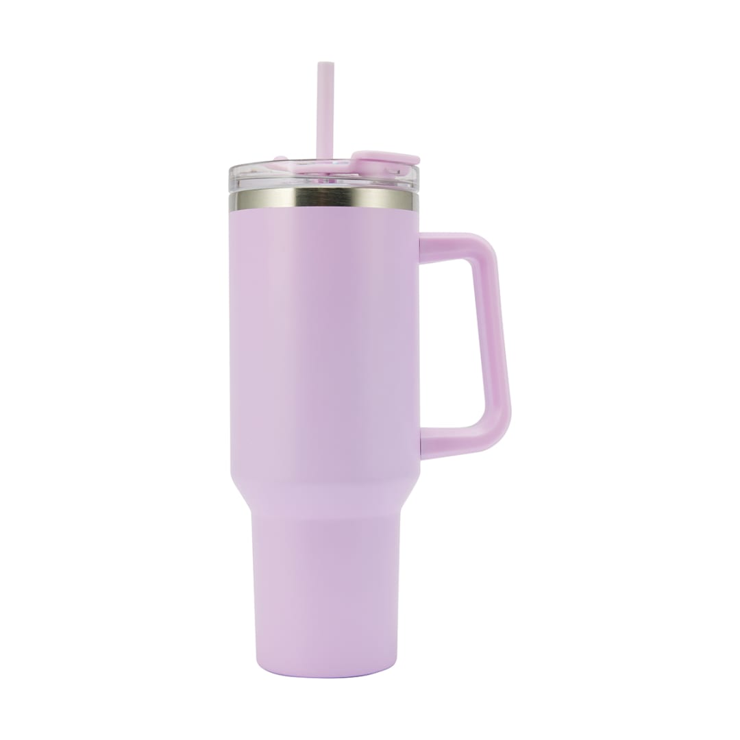 1.18L Purple Jumbo Tumbler with Handle - Kmart NZ