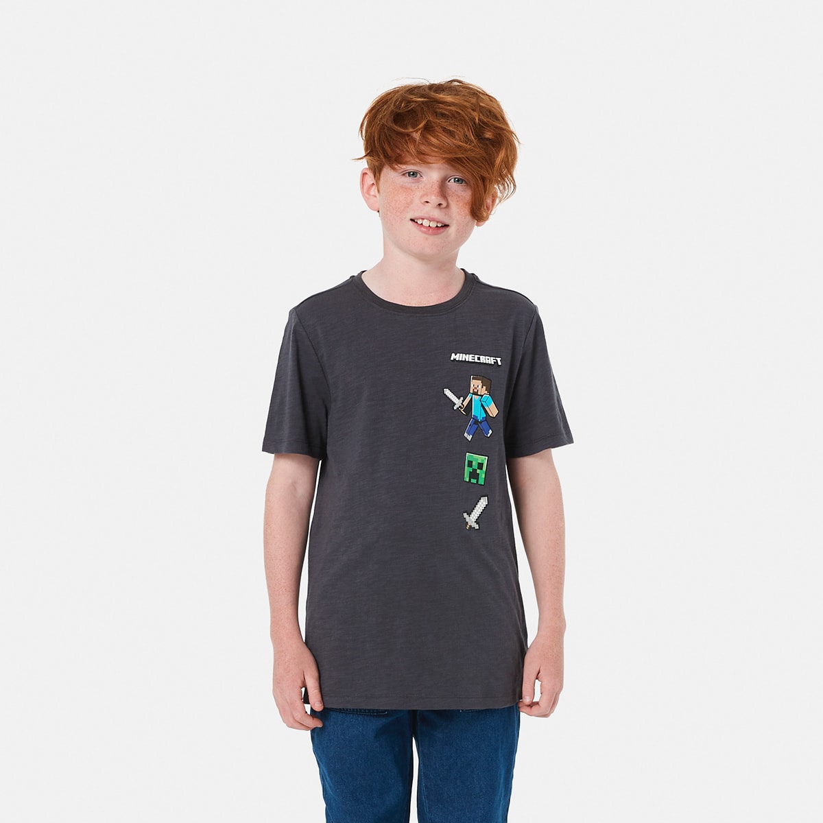 Short Sleeve Minecraft Icon License T 