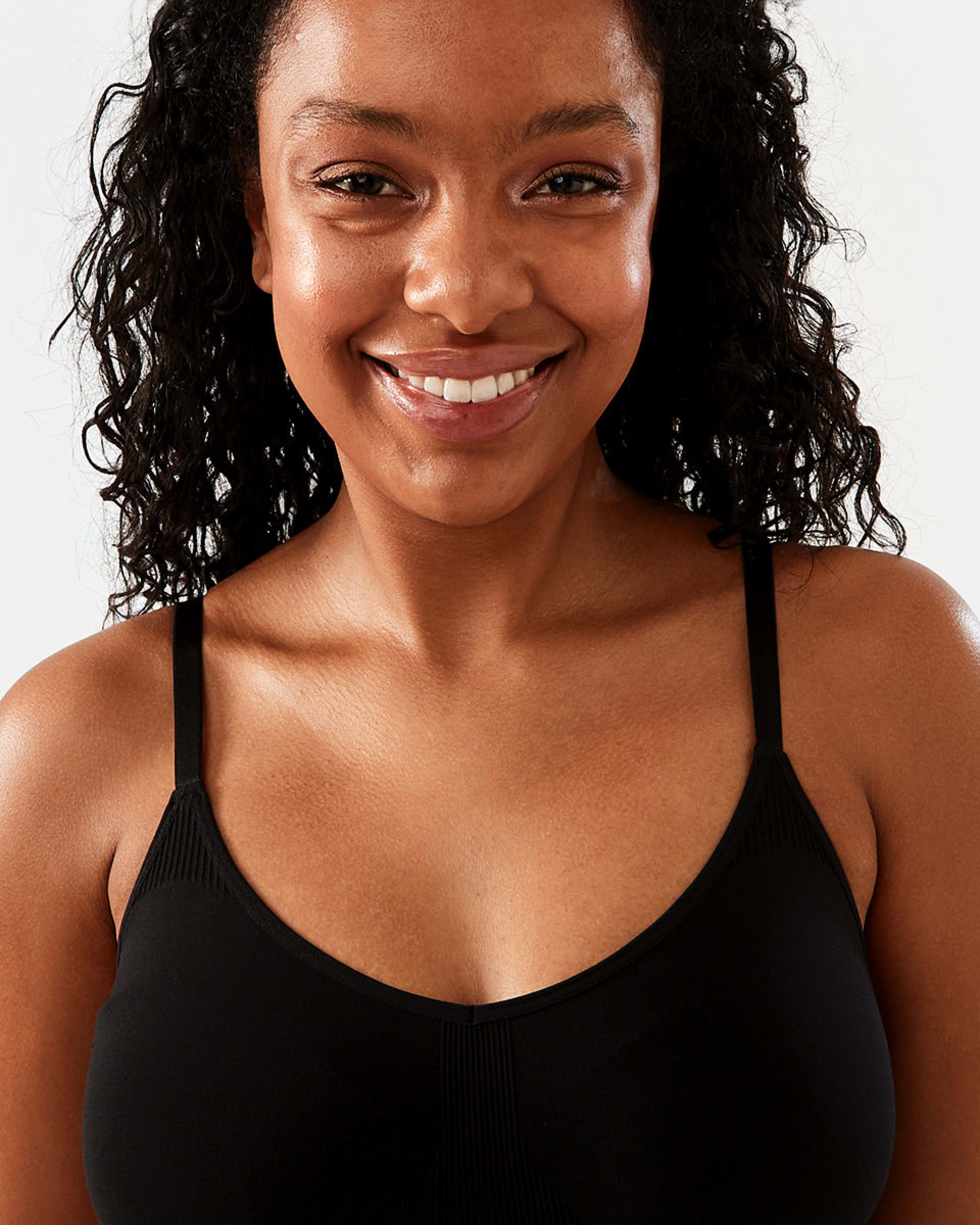 4 Seamfree Sculpting Crop Top Black, 4 of 6