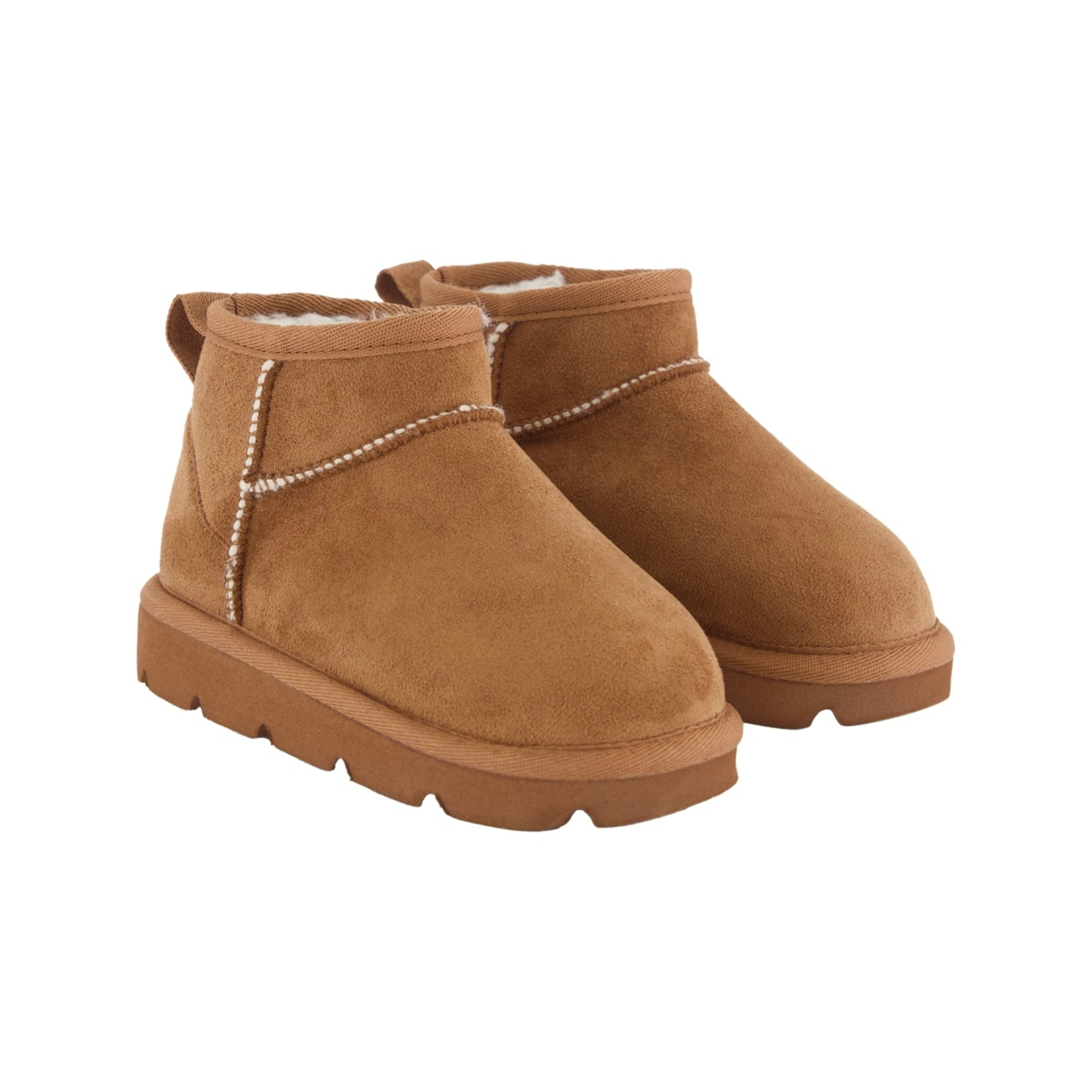 2 Junior Slipper Boots Chestnut Tan, 2 of 5