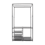 Open Wardrobe with Shelves - Kmart NZ