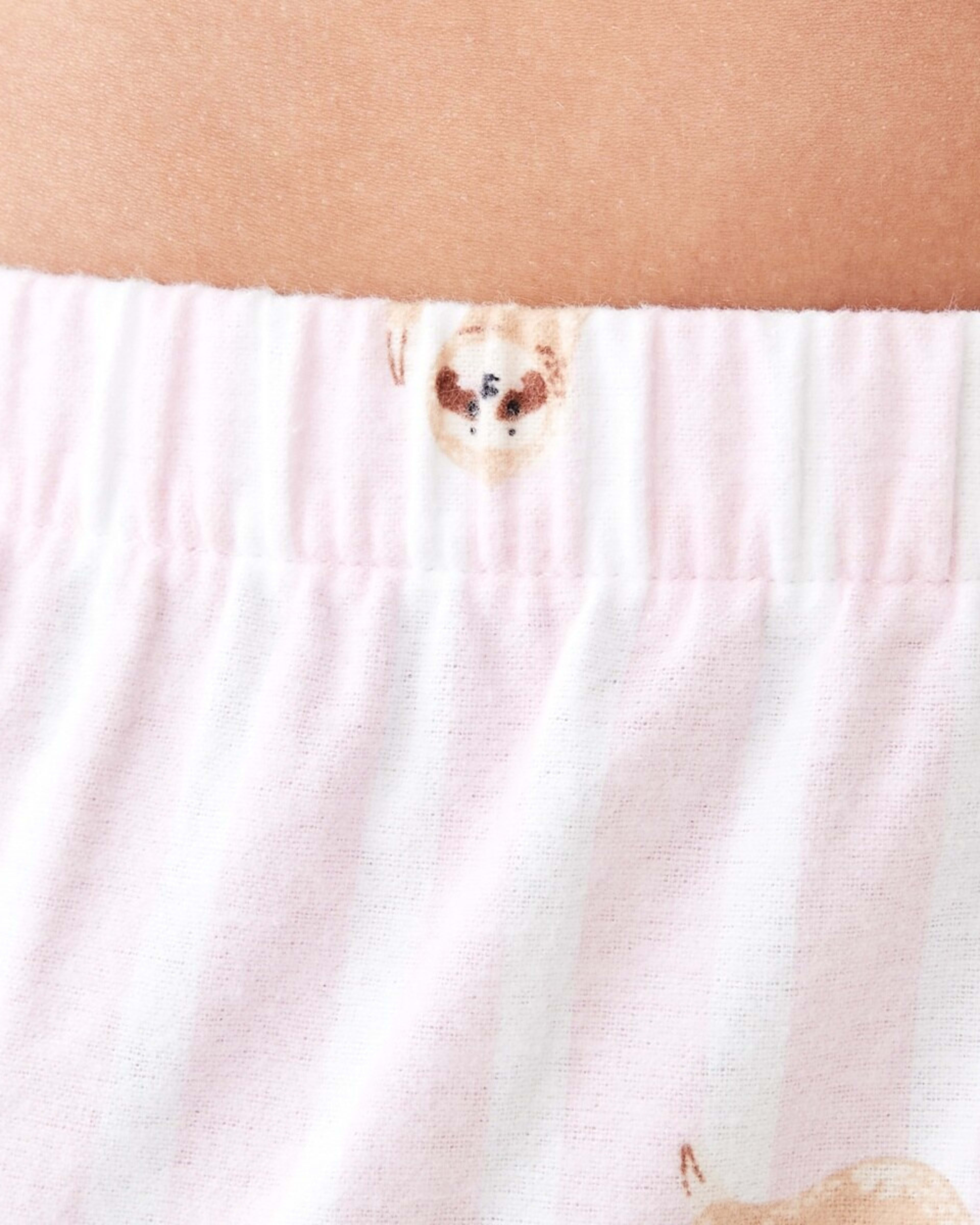 4 Printed Flannel Pants Stp Sloth, 4 of 5