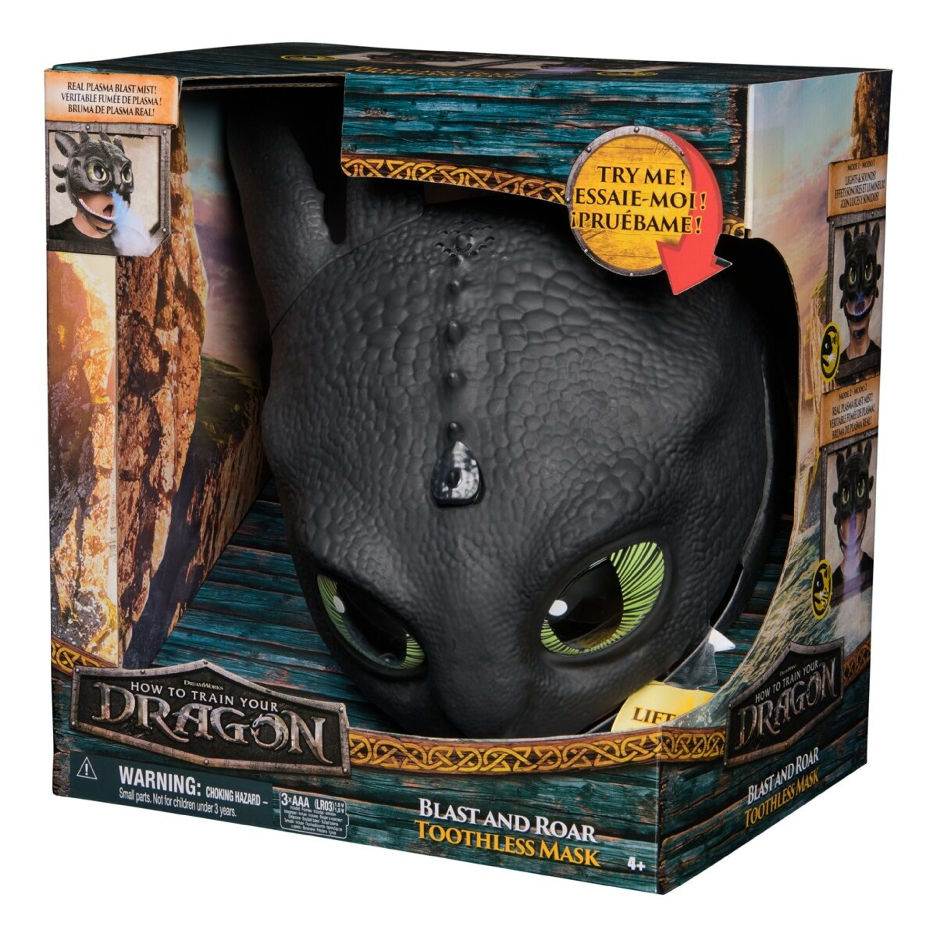 7 How To Train Your Dragon Blast and Roar Toothless Mask, 7 of 7