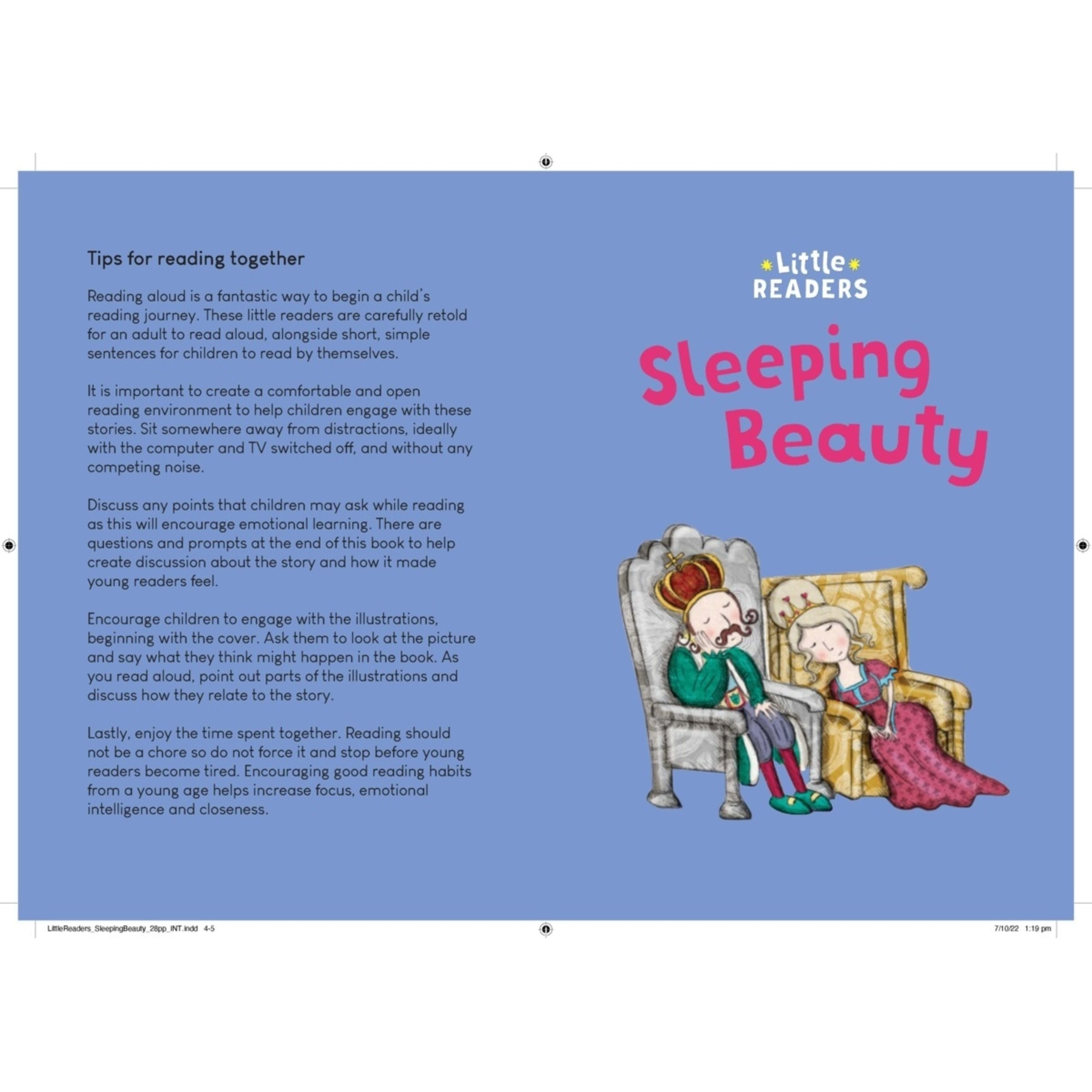 2 Little Readers: Sleeping Beauty by Rebecca Elliot - Book, 2 of 3