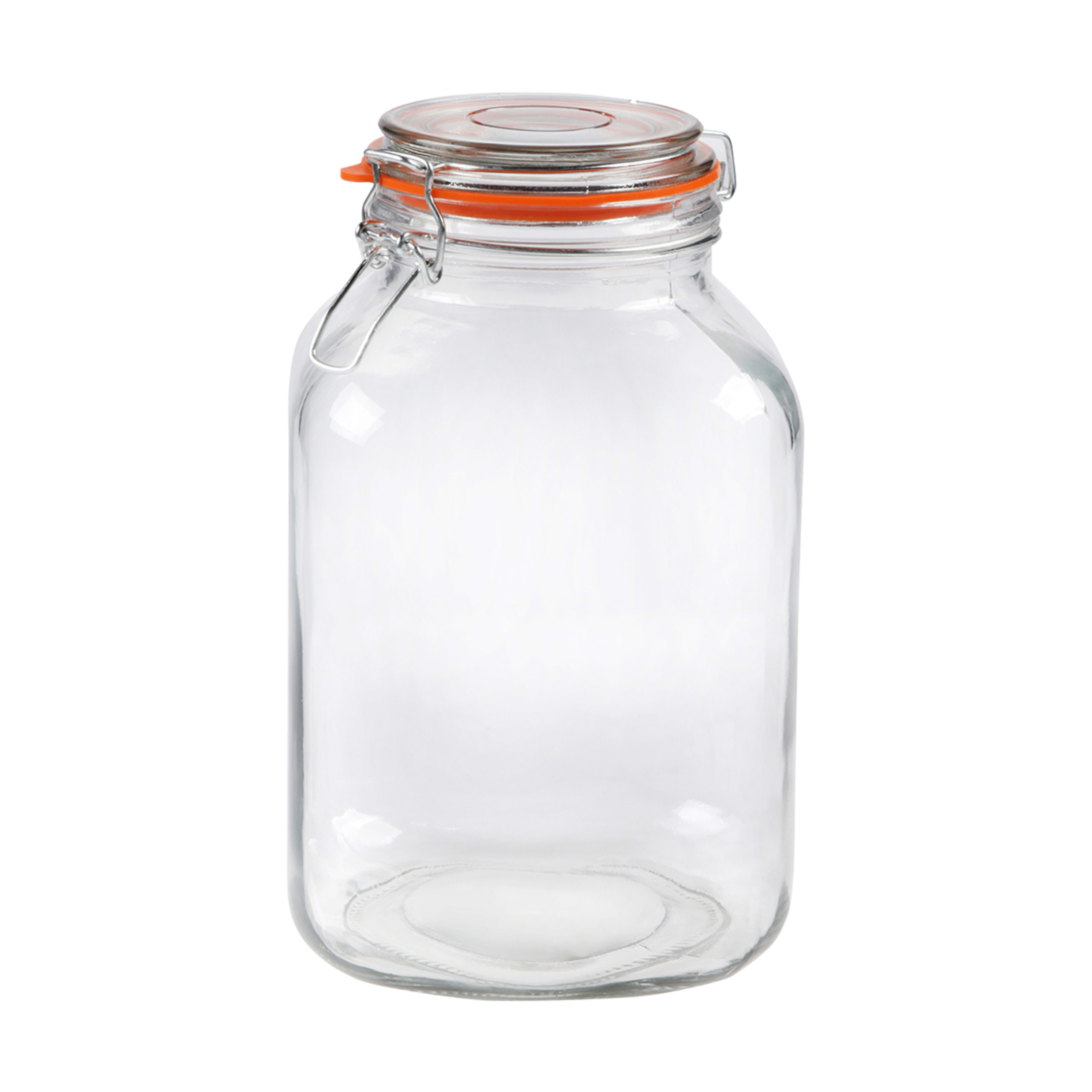 3L Clip Lid Glass Jar Kmart 3l-clip-lid-glass-jar-kmart
