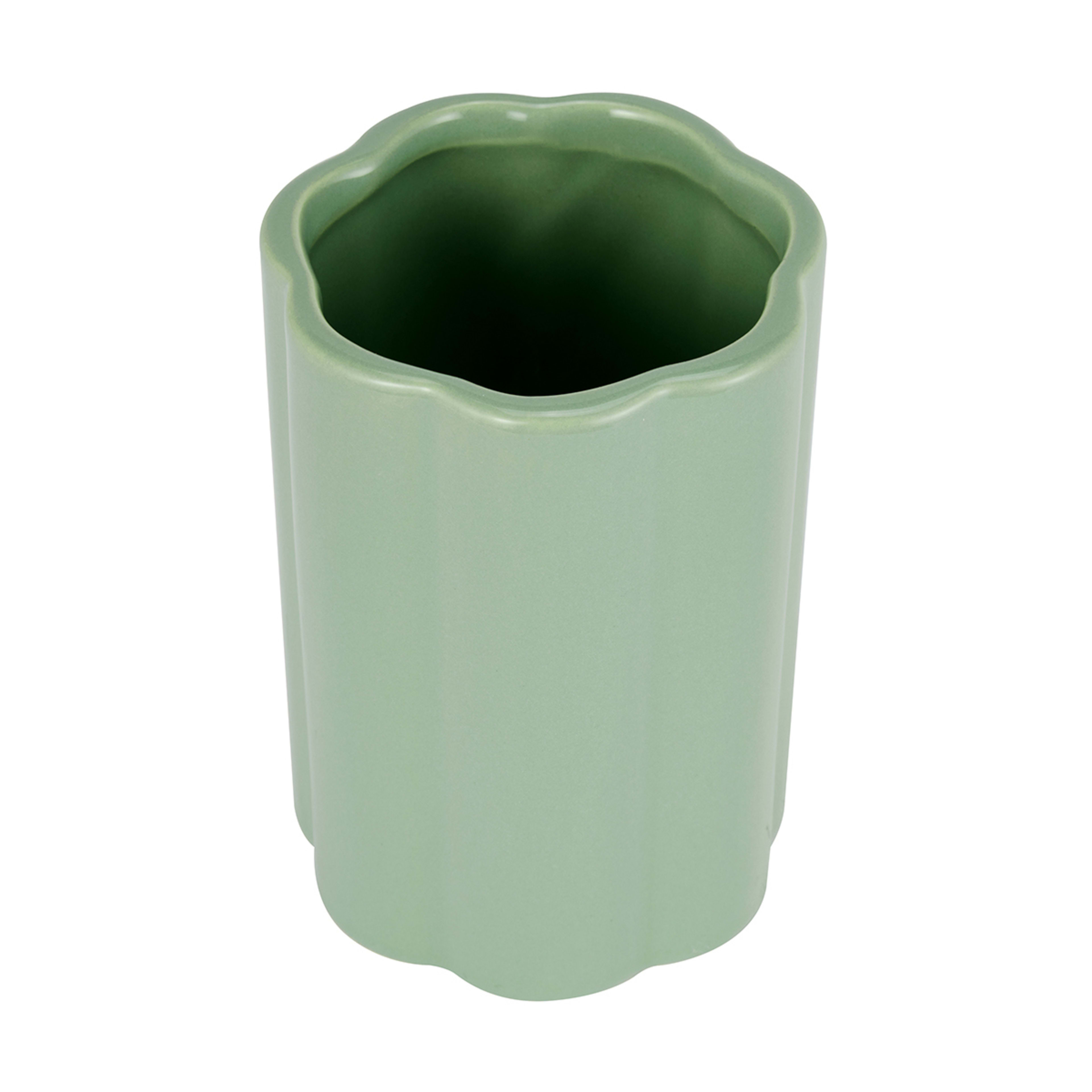 2 Sage Wavy Tumbler, 2 of 5