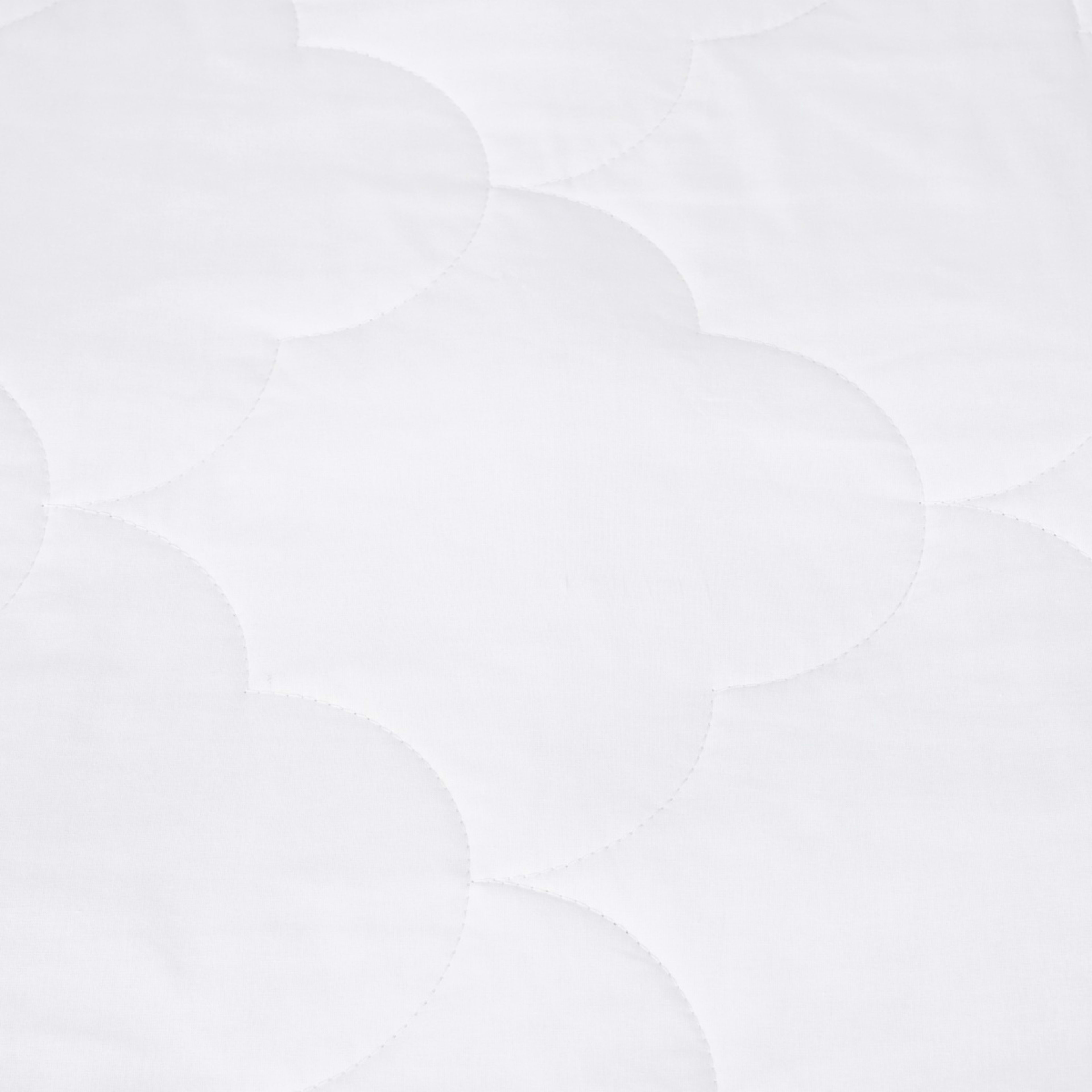 3 Low Warmth Summer Cotton Quilt - Queen Bed, White, 3 of 4