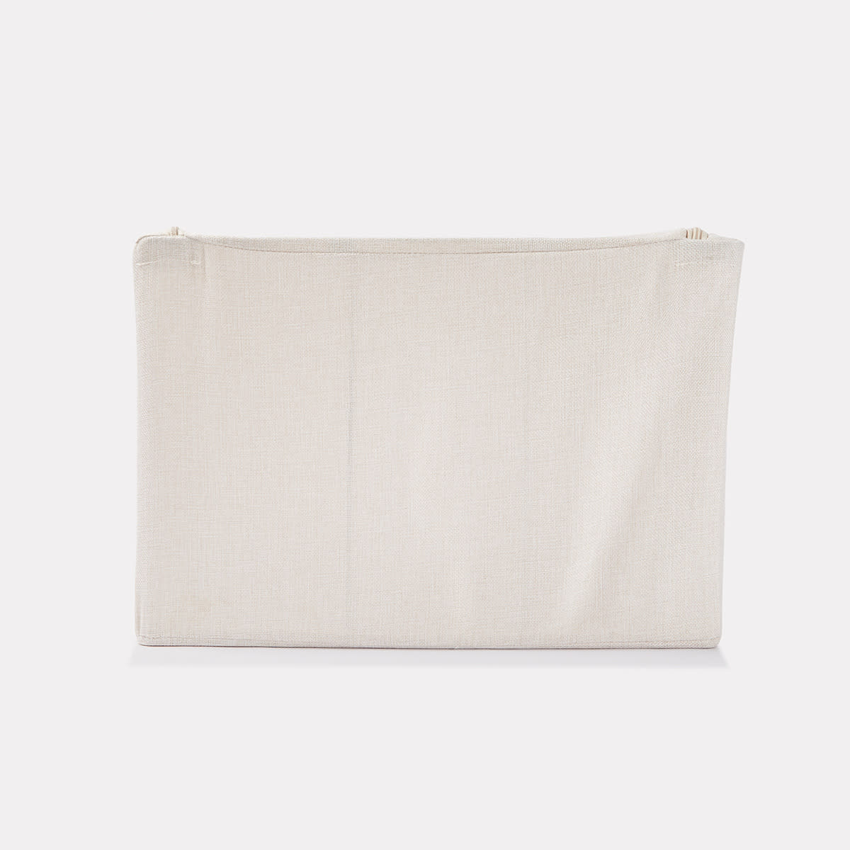 Linen Look Collapsible Box with Window Large Kmart