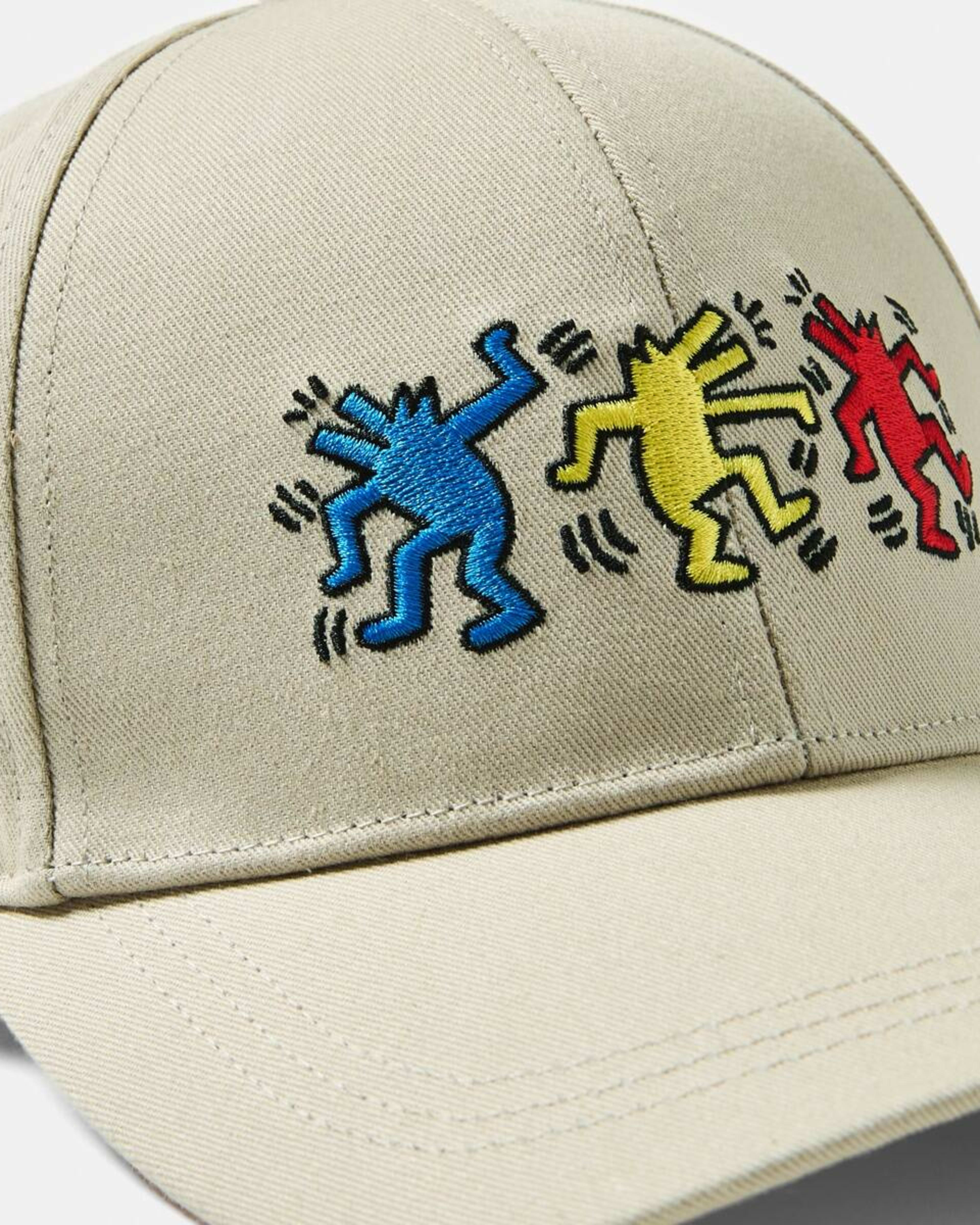 3 License Dad Cap BEIGE KIETH HARING, 3 of 3