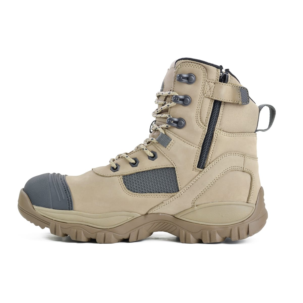 Side Zip Velocity Work Boots Kmart