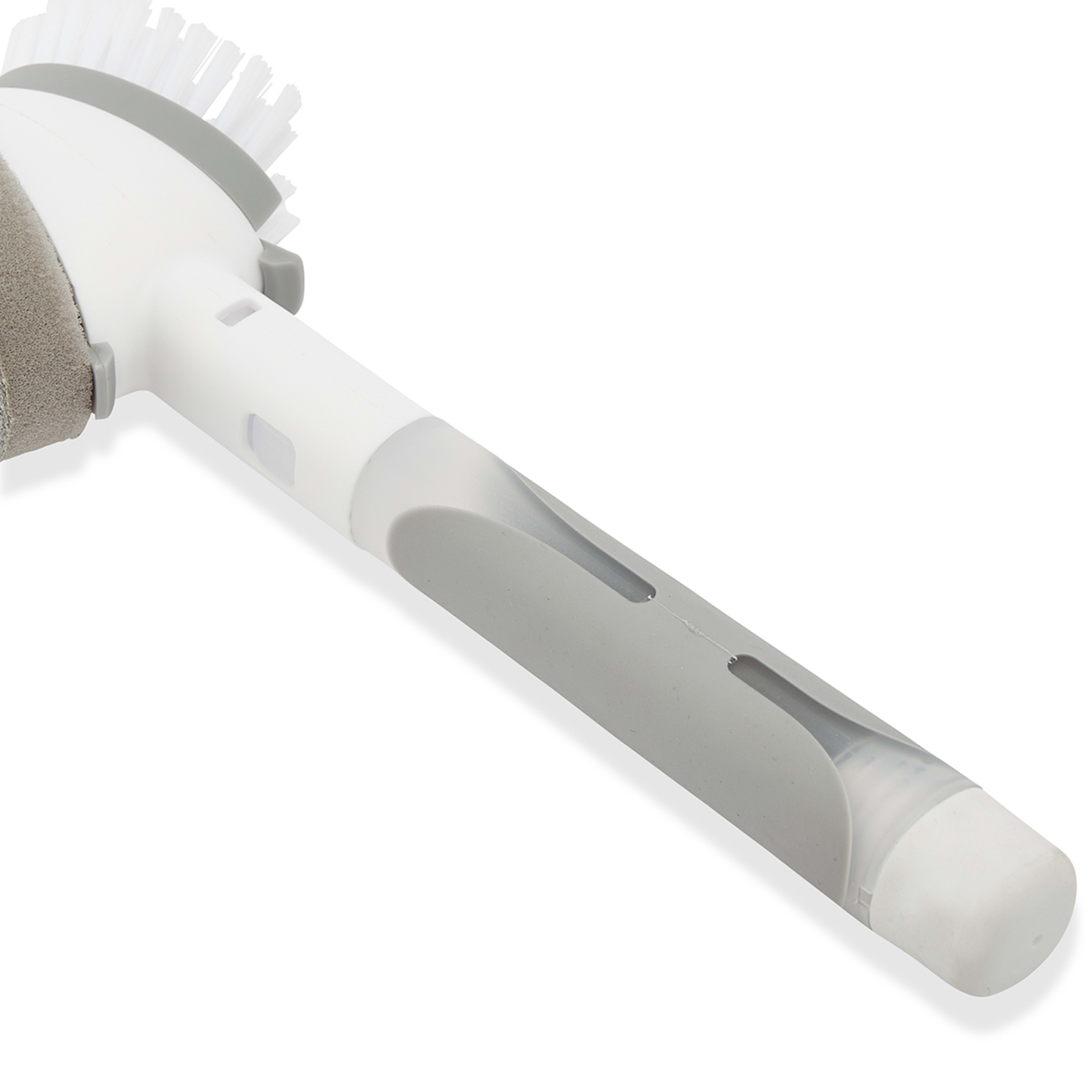 6 2-in-1 Dish Brush - White and Grey, 6 of 6